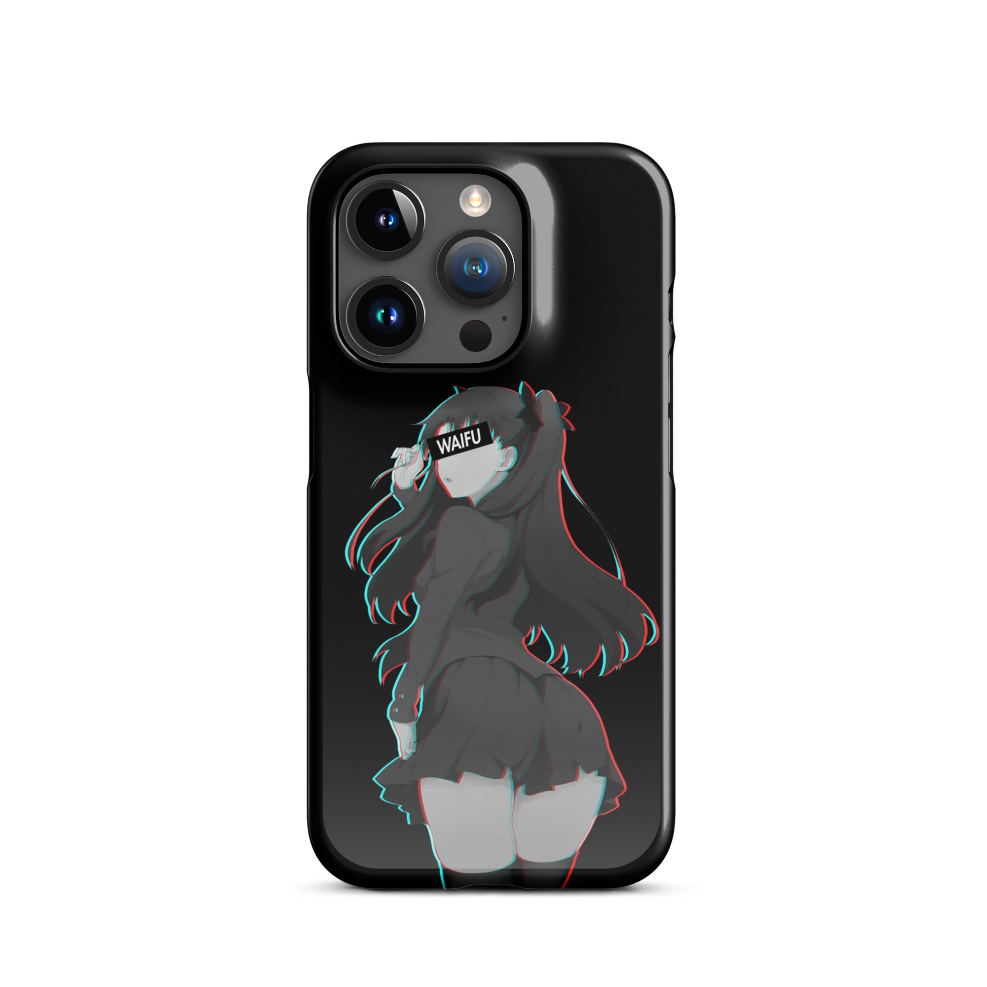 Rin Waifu Material - Black Edition #002 iPhone Premium Case