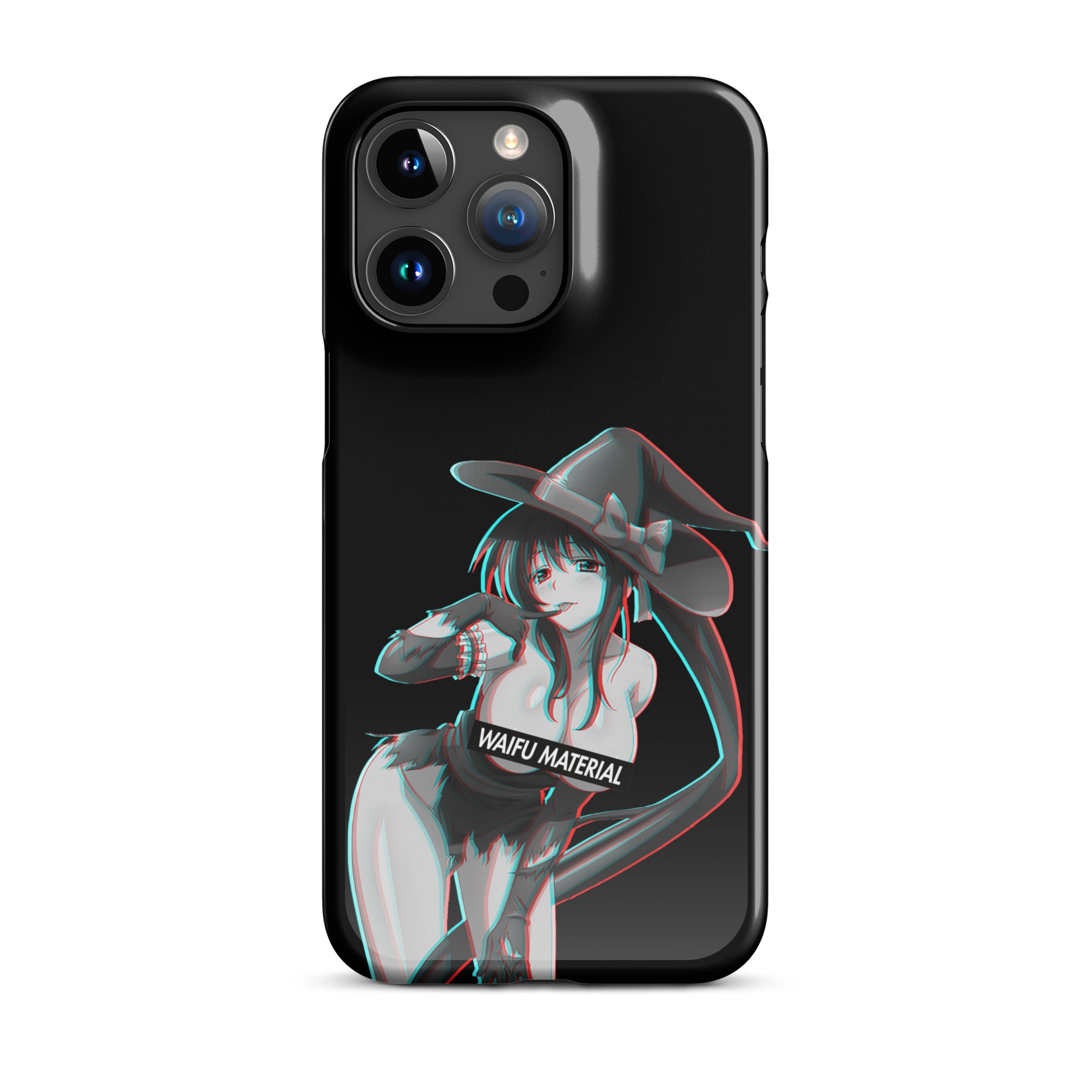 Akeno Waifu Material - Black Edition #004 iPhone Premium Case