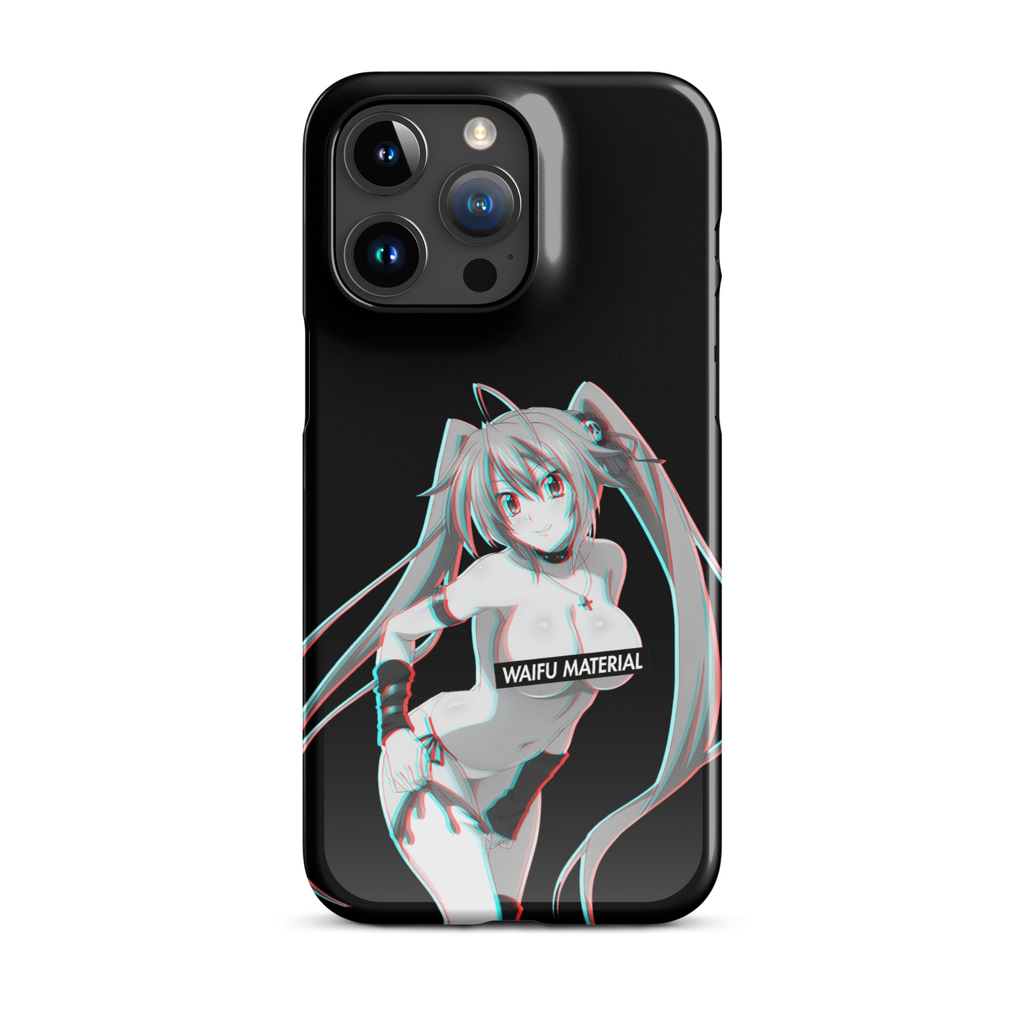 Irina Waifu Material - Black Edition #001 iPhone Premium Case