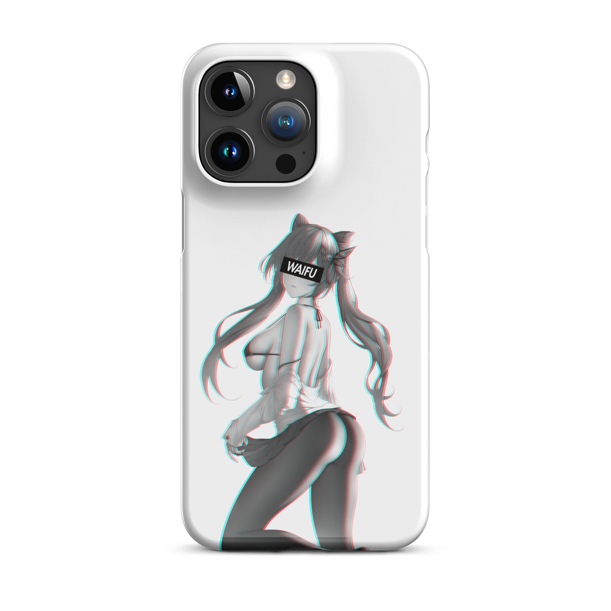 Keqing Waifu Material #008 iPhone Premium Case