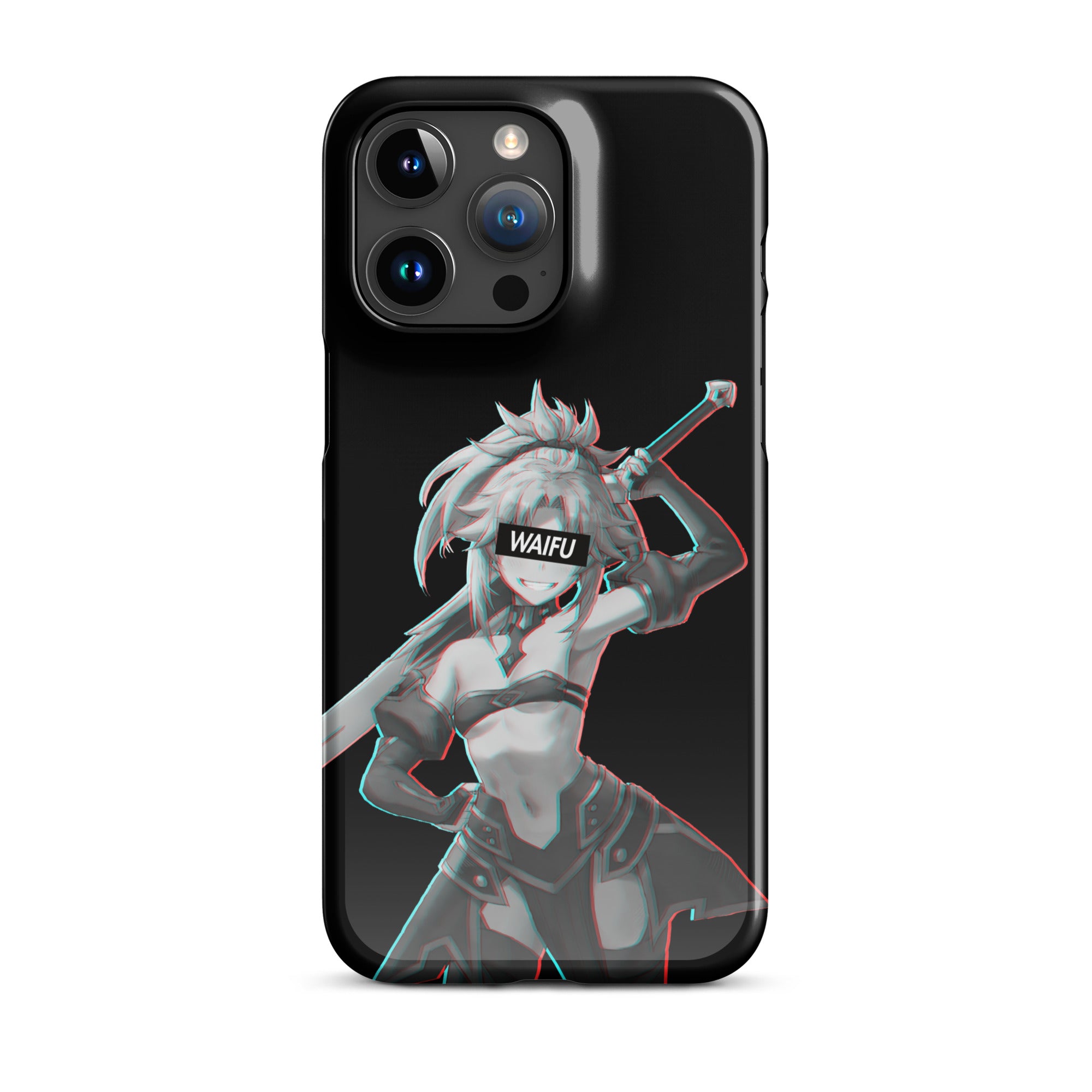 Mordred Waifu Material - Black Edition #002 iPhone Premium Case