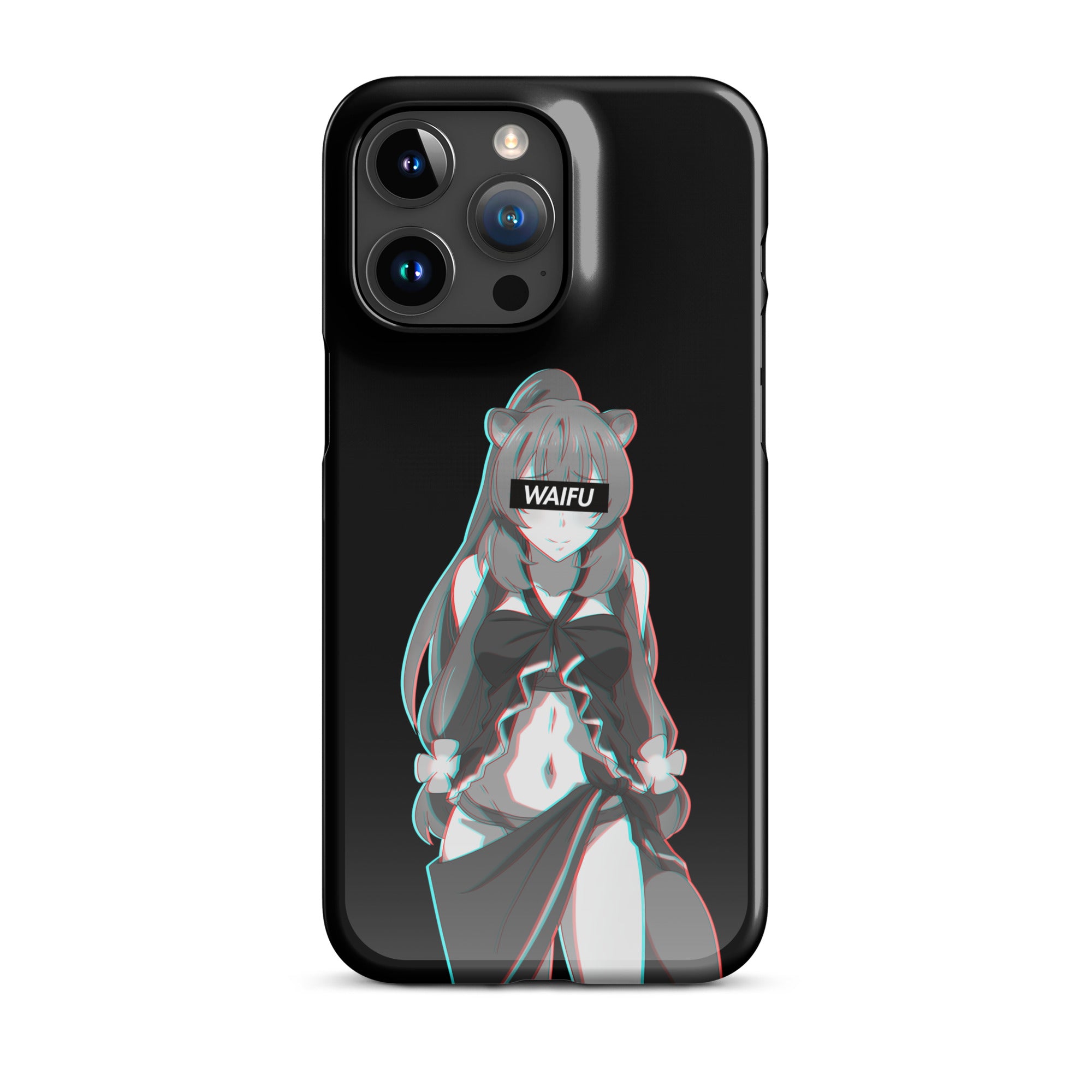 Raphtalia Waifu Material - Black Edition #002 iPhone Premium Case