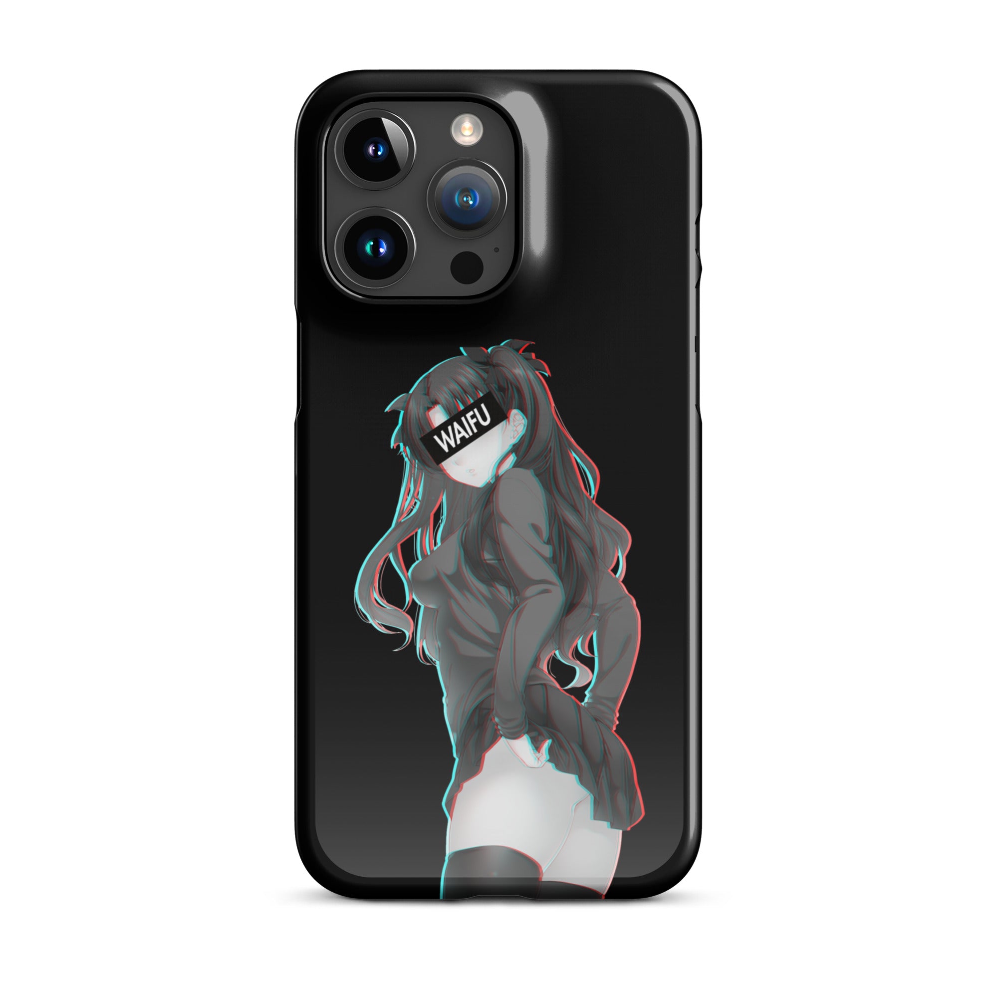 Rin Waifu Material - Black Edition #001 iPhone Premium Case