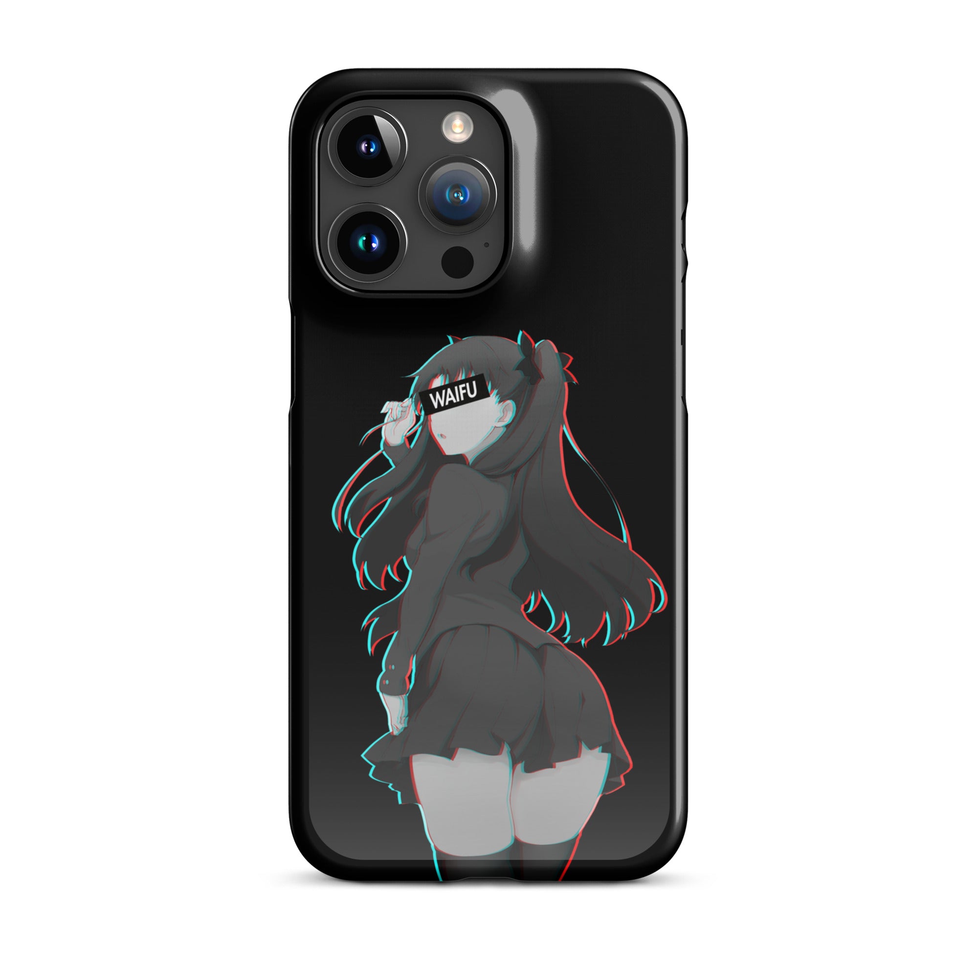 Rin Waifu Material - Black Edition #002 iPhone Premium Case