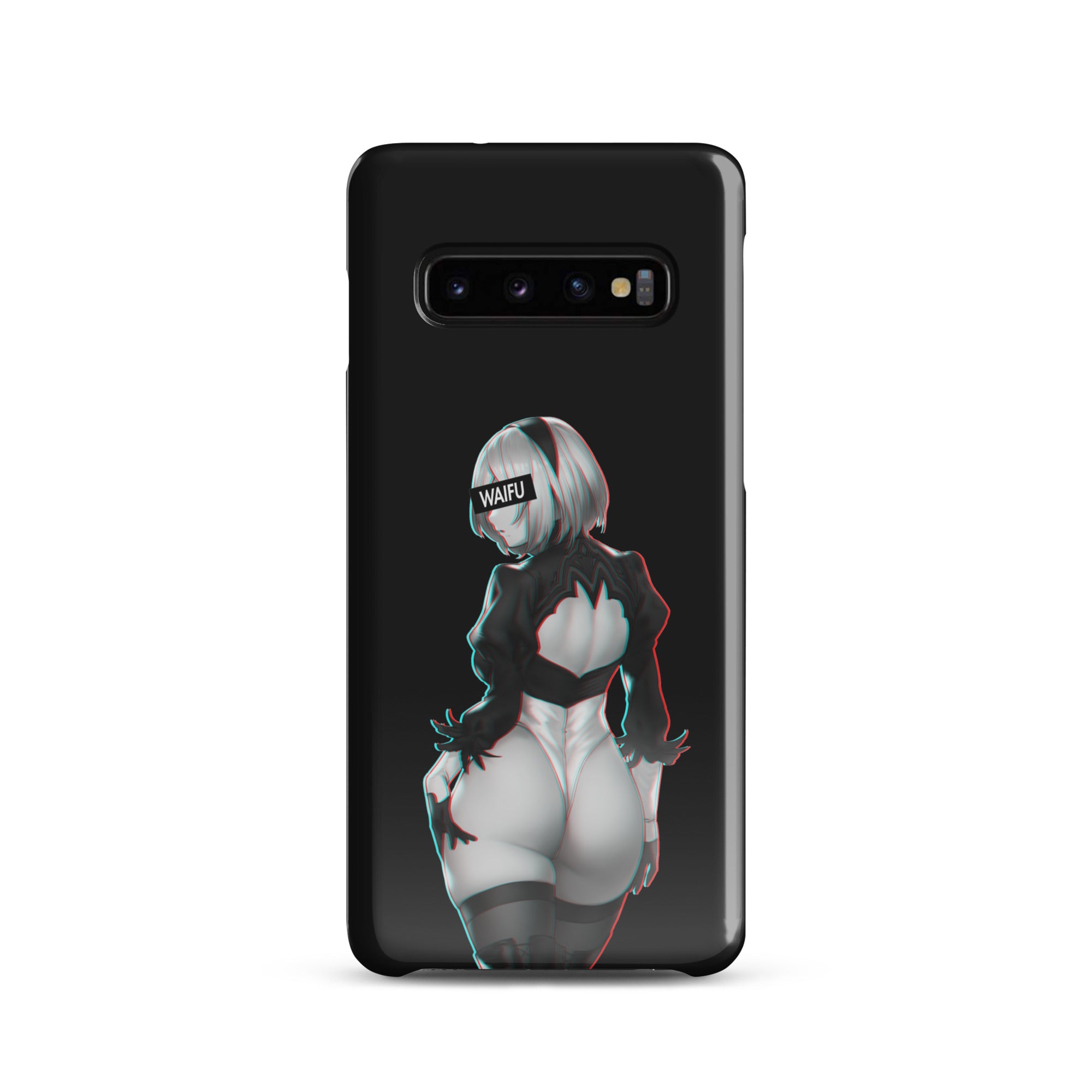 2B Waifu Material - Black Edition #001 Samsung Premium Case