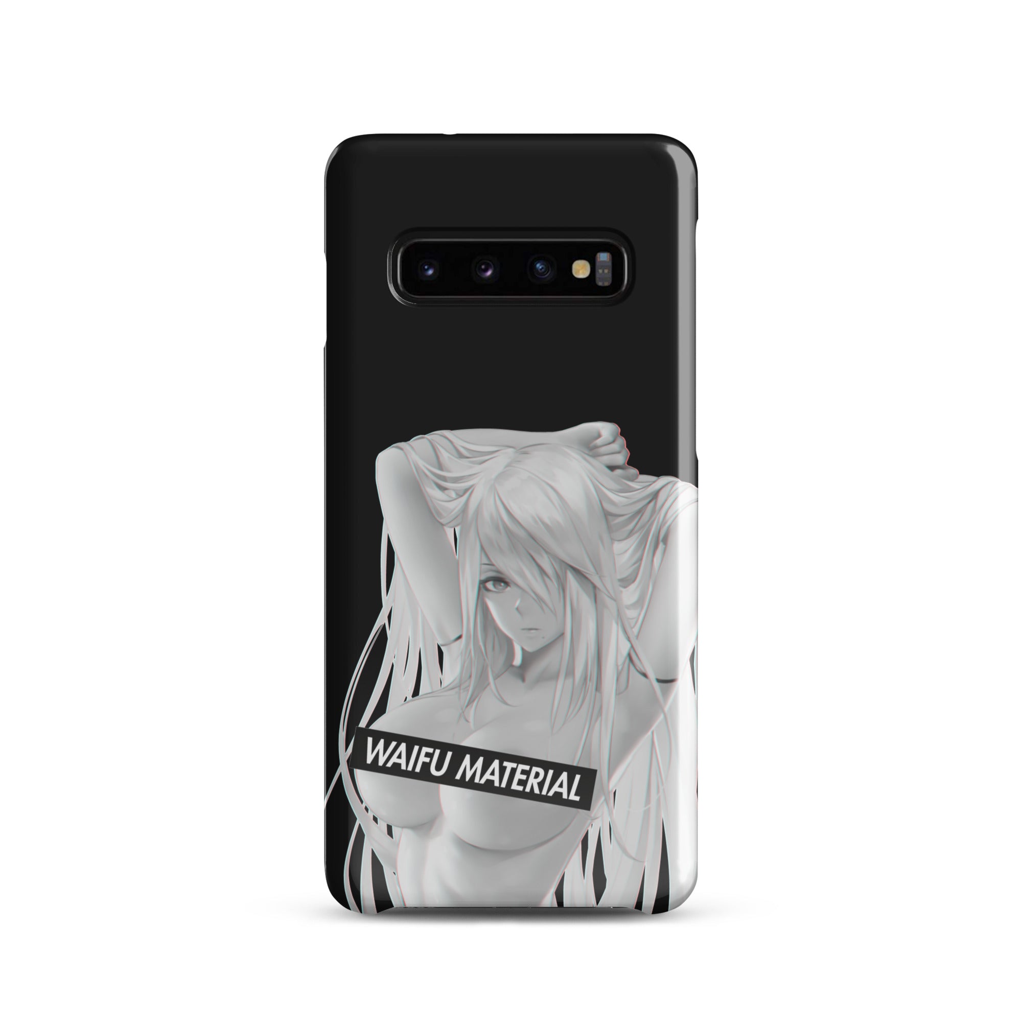 A2 Waifu Material - Black Edition #001 Samsung Premium Case