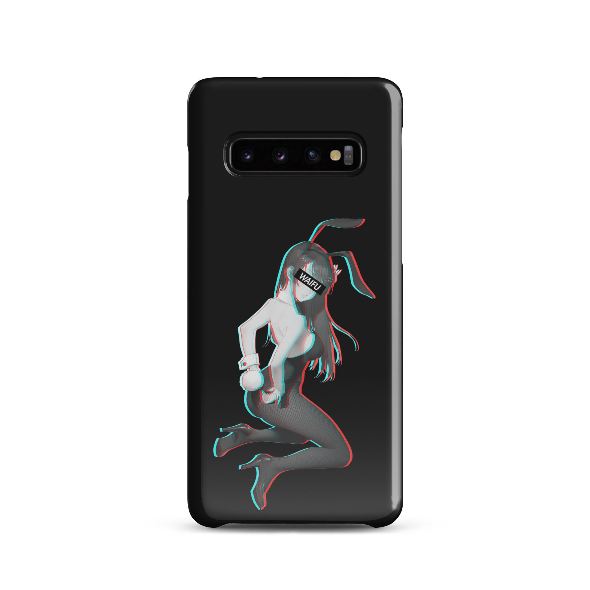 Mai Waifu Material - Black Edition #001 Samsung Premium Case