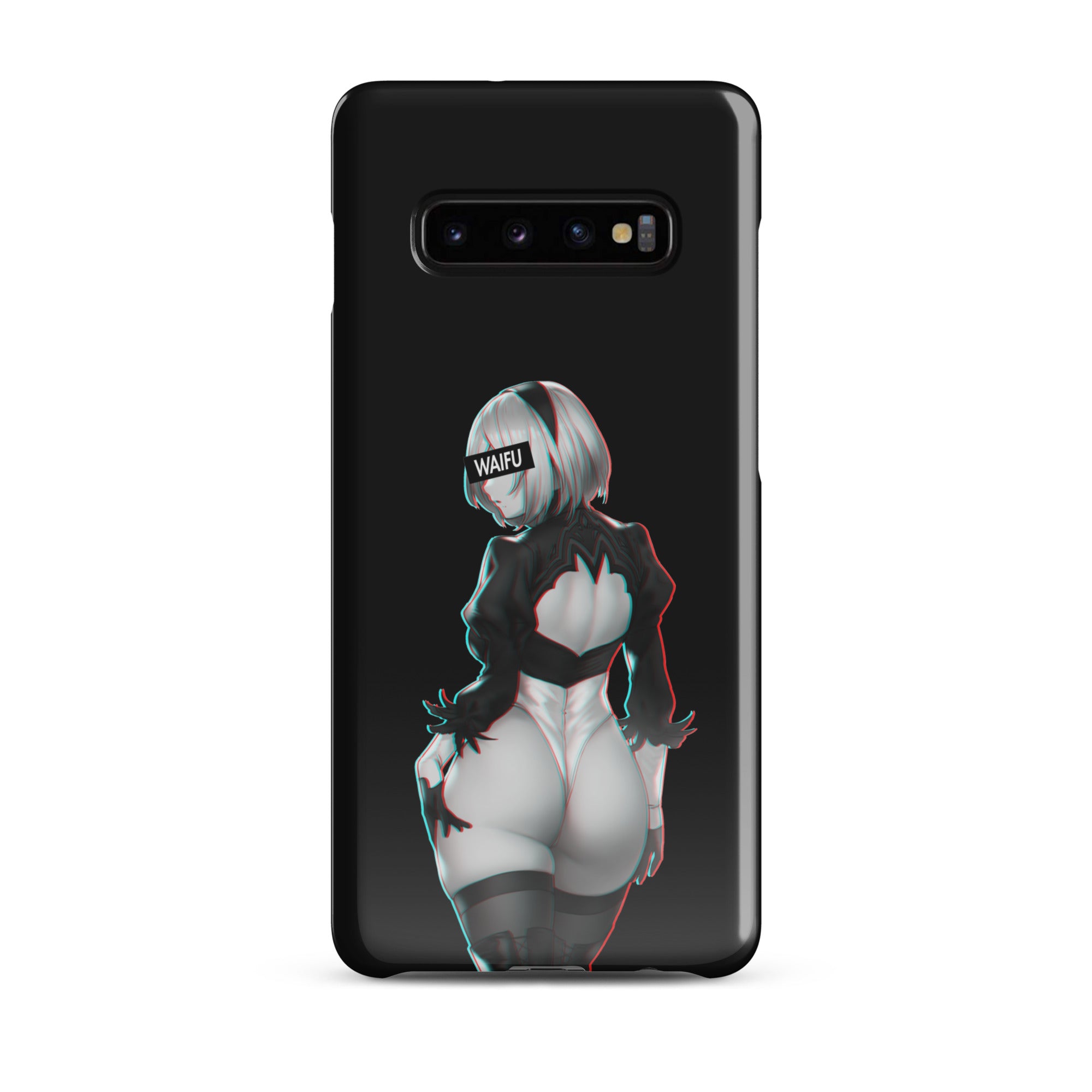 2B Waifu Material - Black Edition #001 Samsung Premium Case