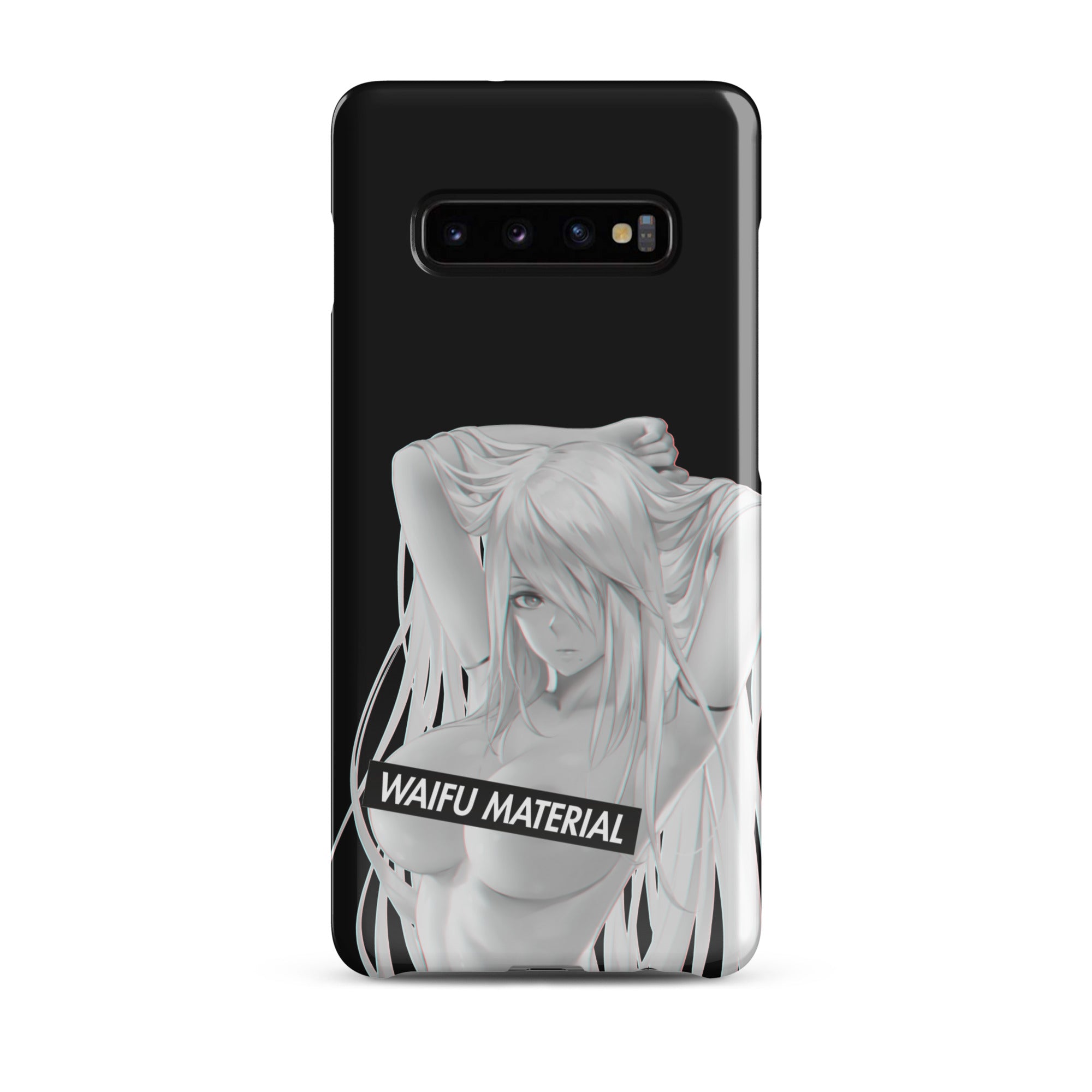 A2 Waifu Material - Black Edition #001 Samsung Premium Case