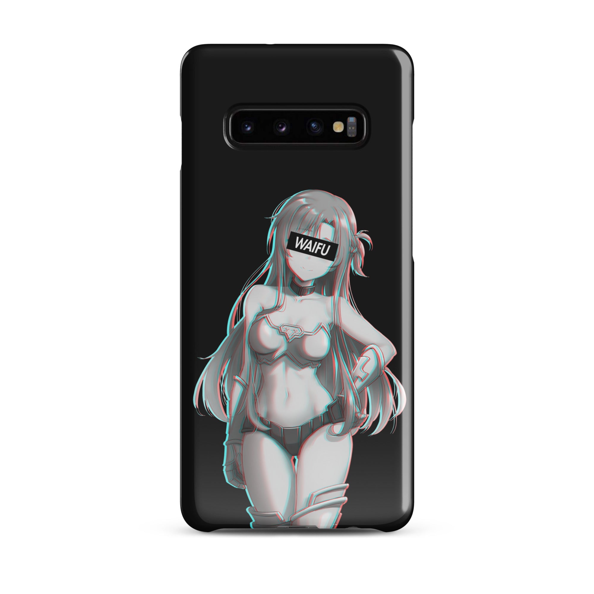 Asuna Waifu Material - Black Edition #001 Samsung Premium Case