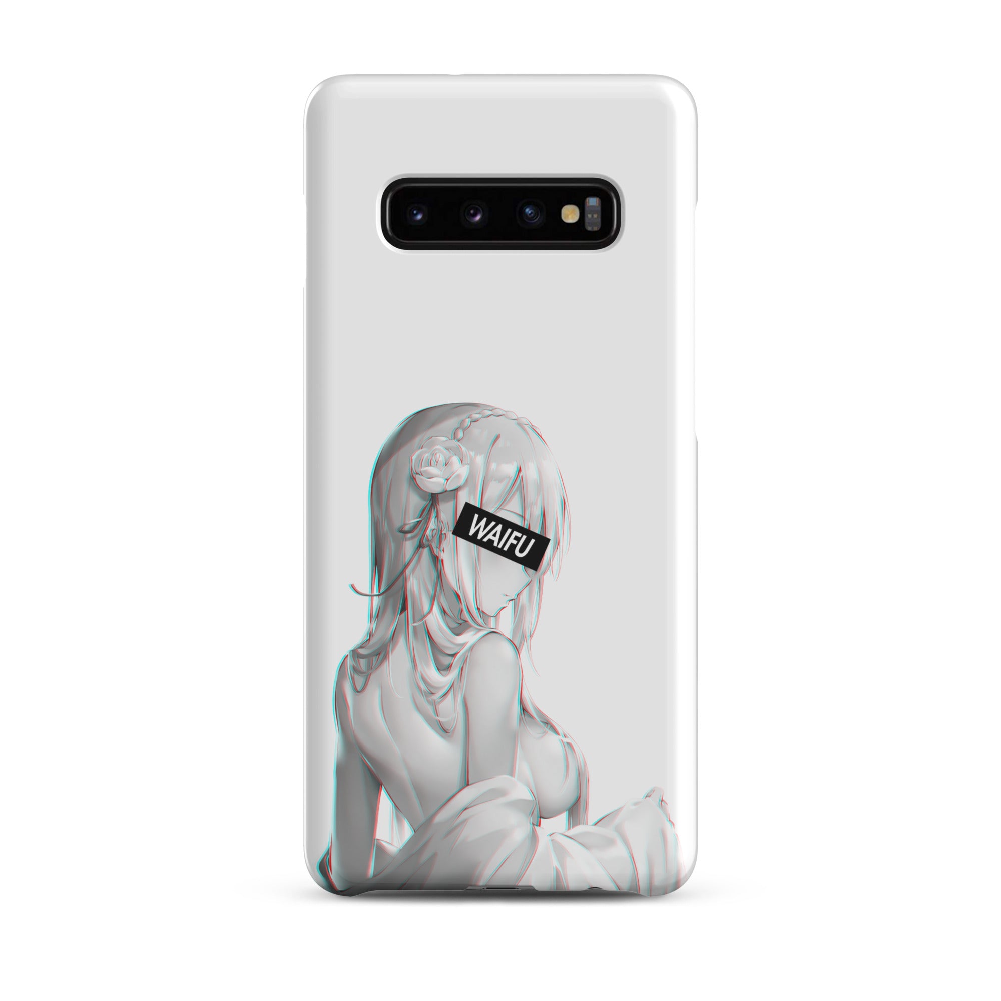 Emilia Waifu Material #001 Samsung Premium Case