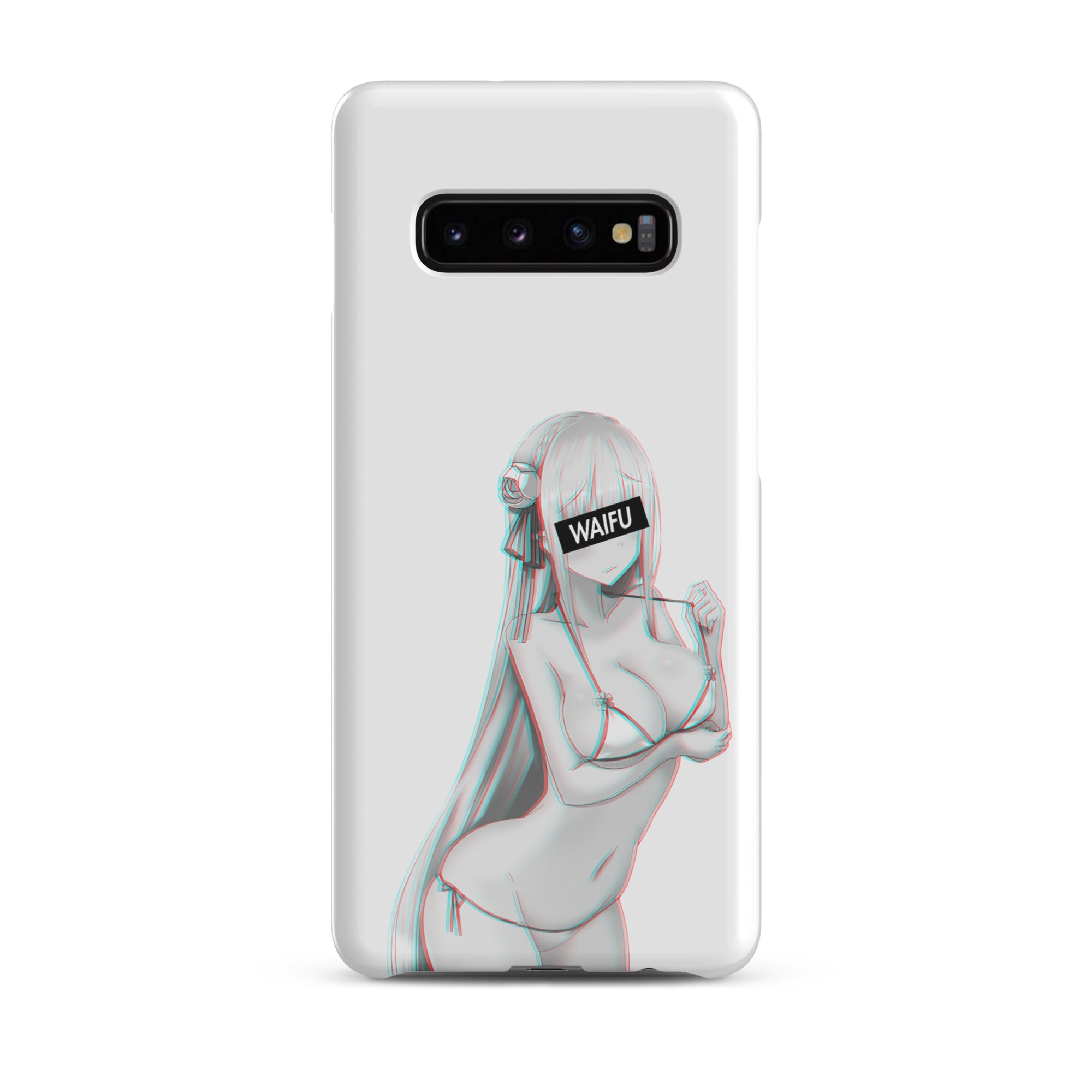 Emilia Waifu Material #002 Samsung Premium Case