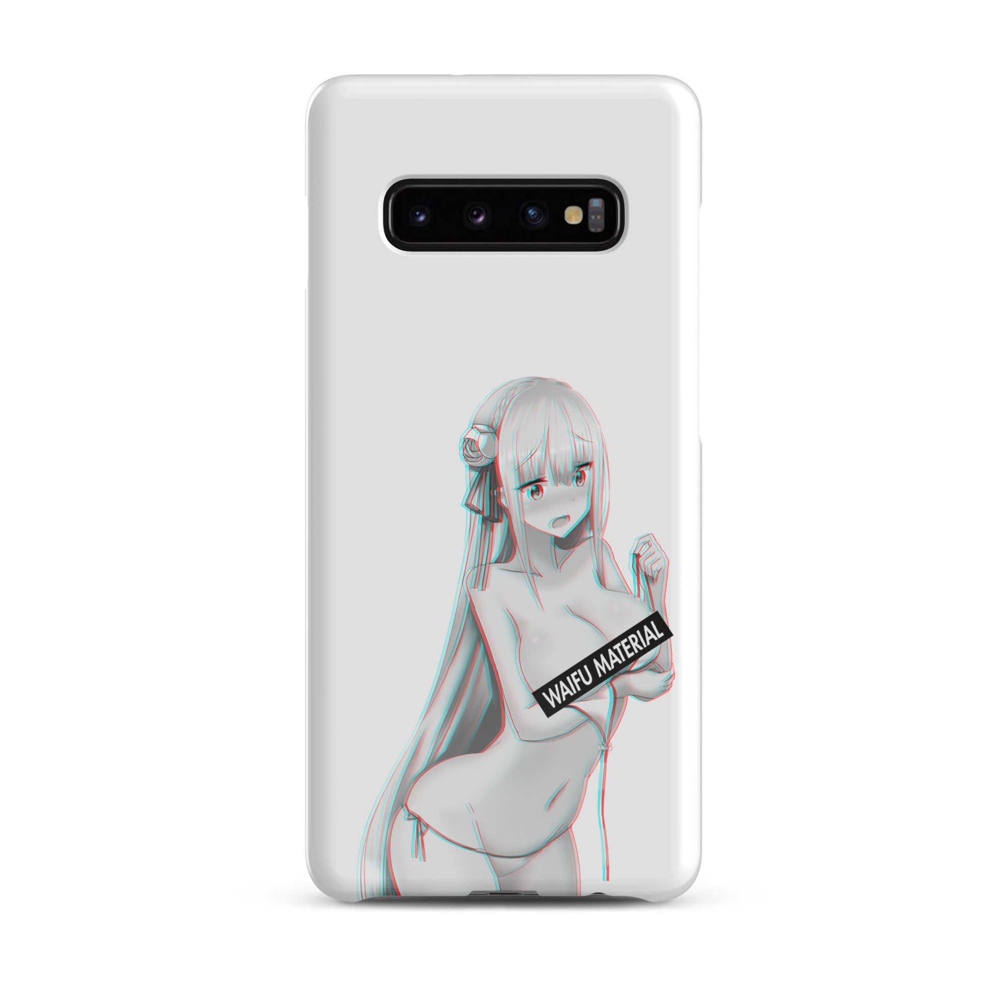 Emilia Waifu Material #003 Samsung Premium Case