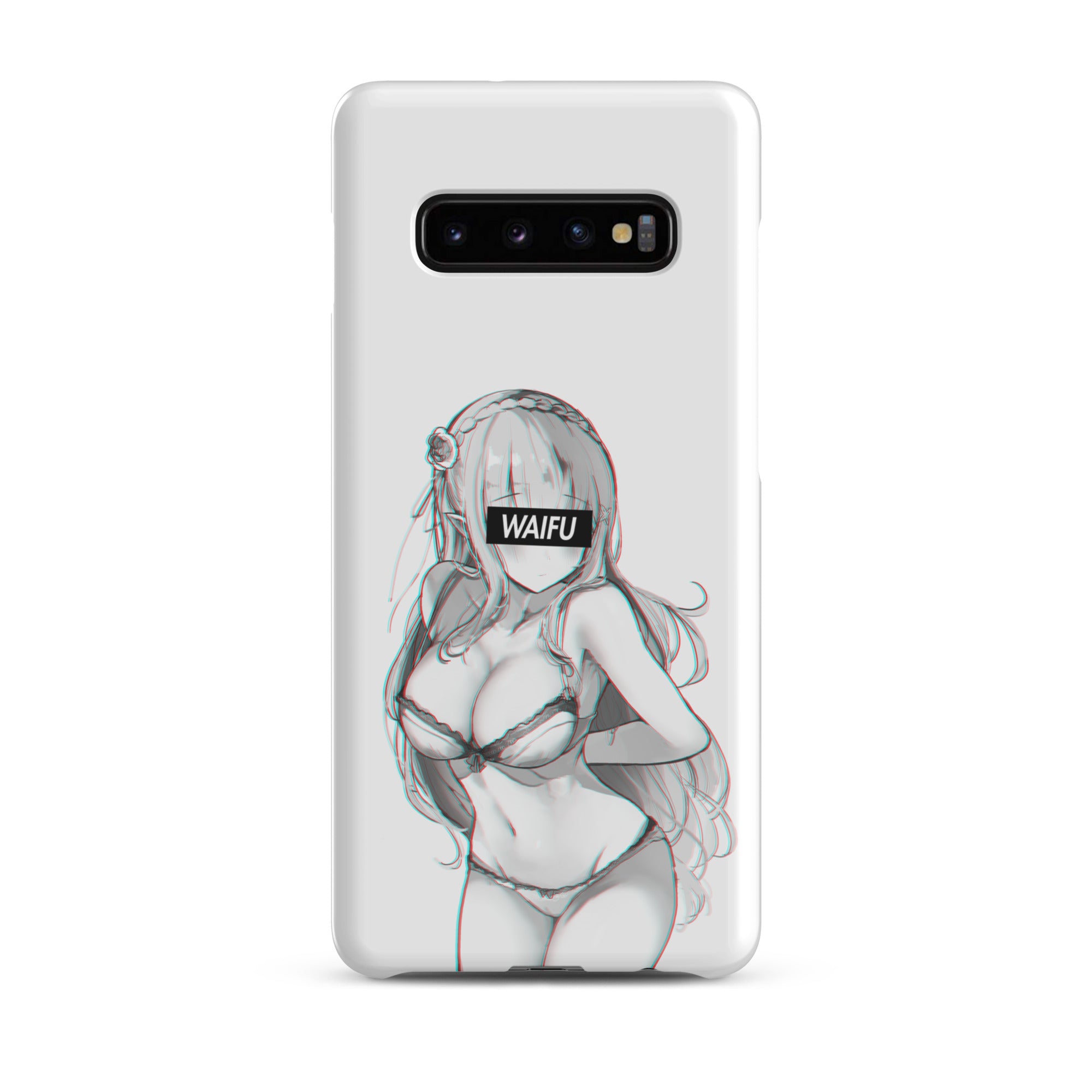 Emilia Waifu Material #004 Samsung Premium Case