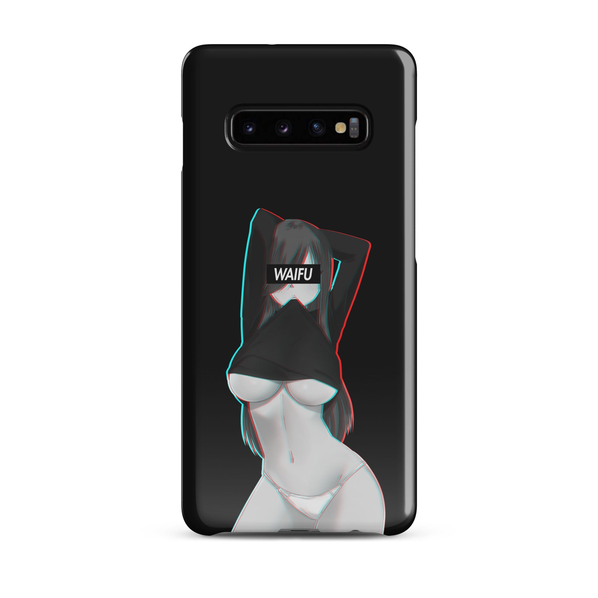 Erza Waifu Material - Black Edition #001 Samsung Premium Case