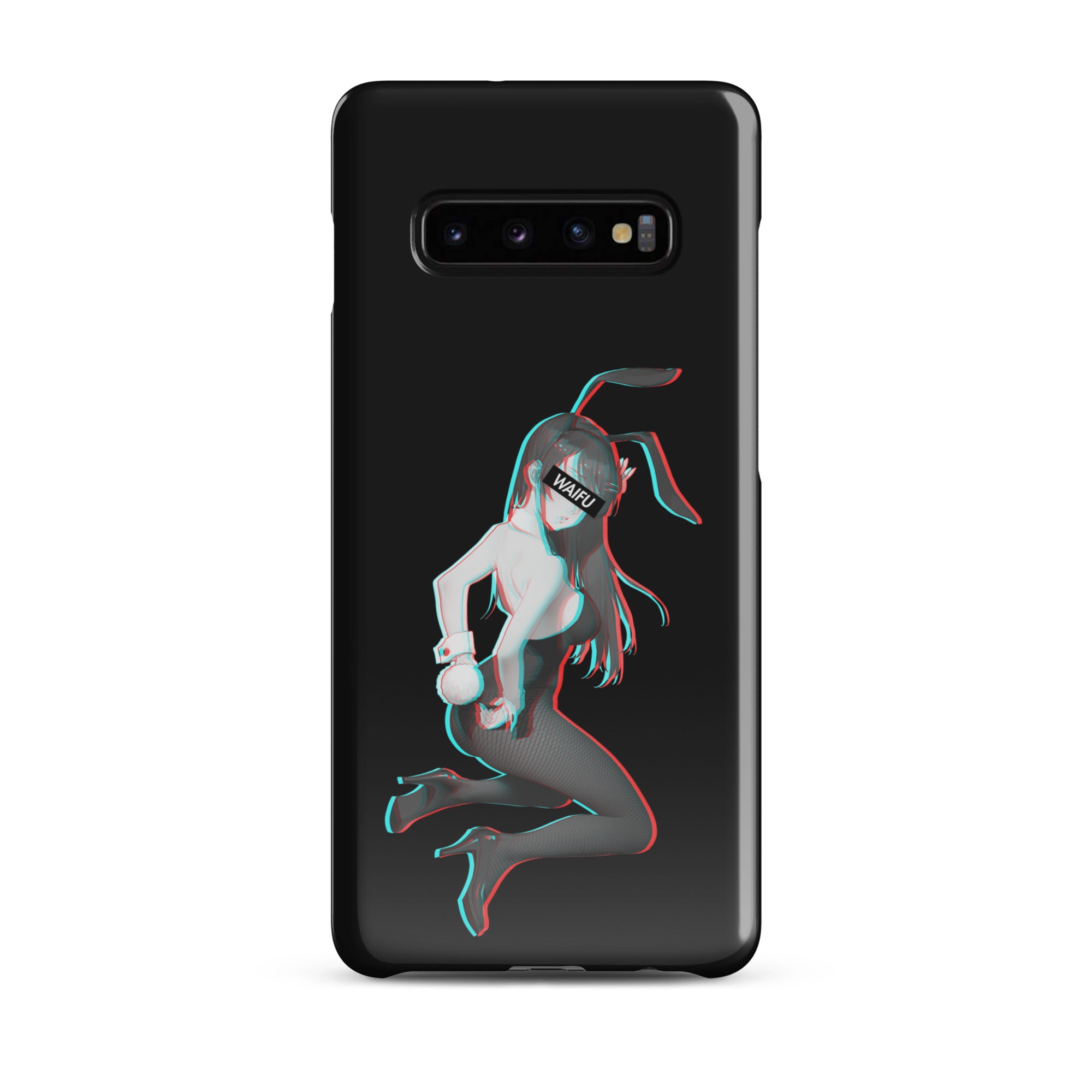 Mai Waifu Material - Black Edition #001 Samsung Premium Case