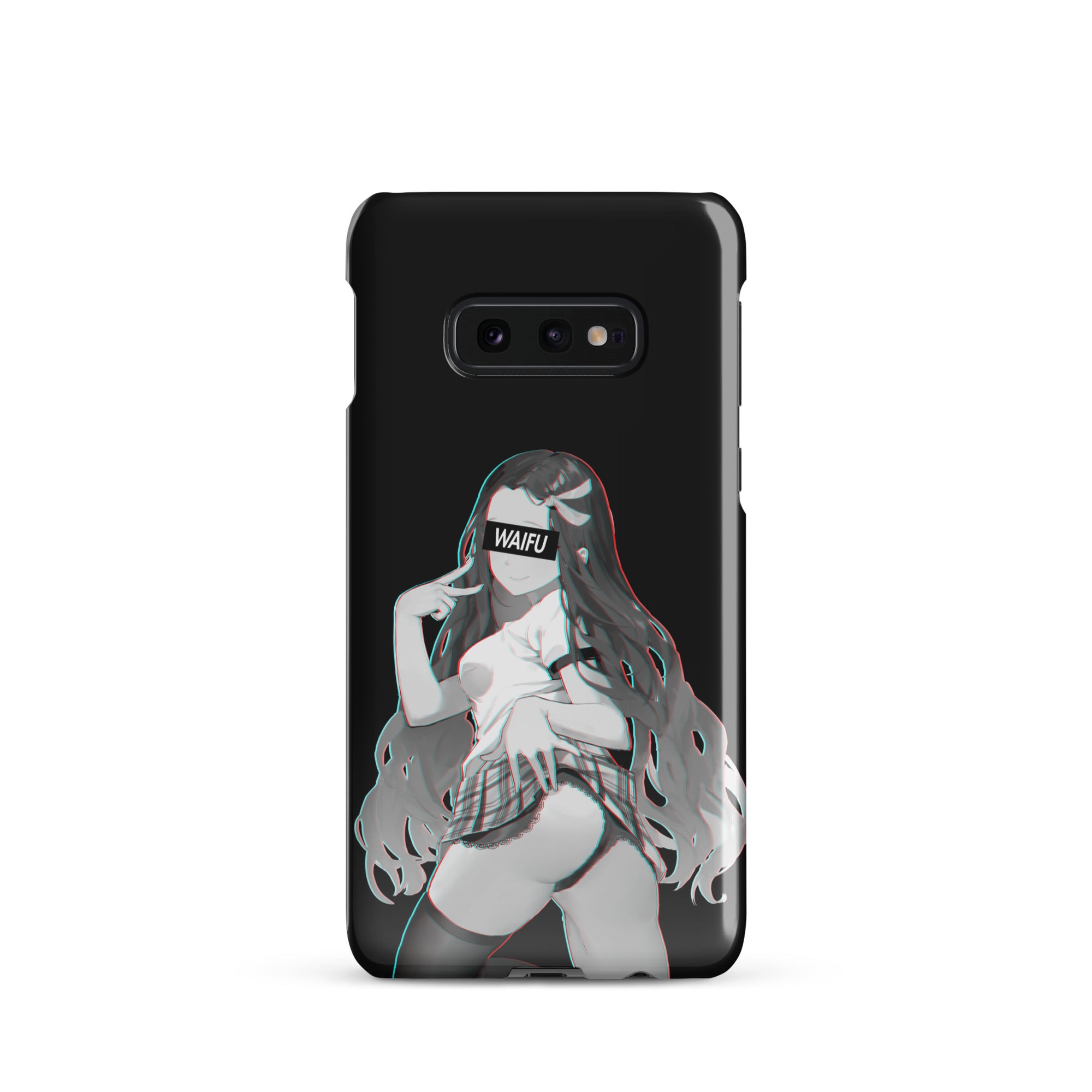 Nezuko Waifu Material - Black Edition #003 Samsung Premium Case