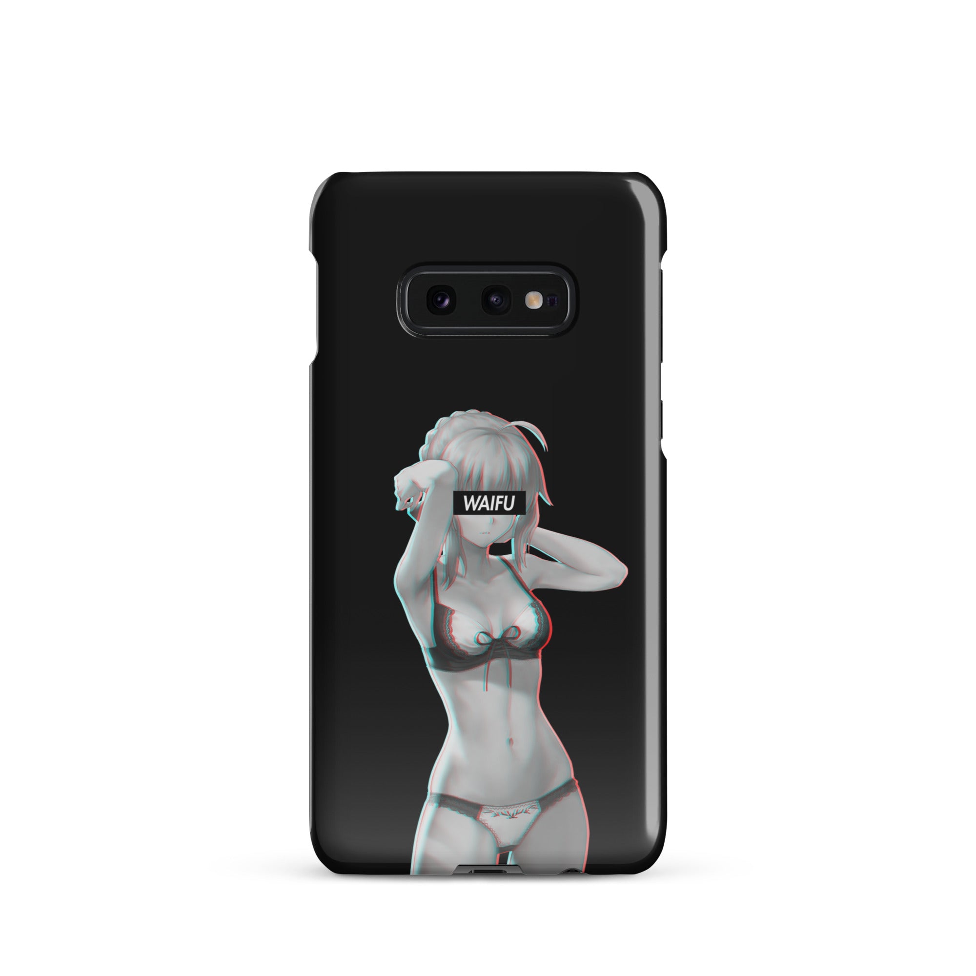 Saber Waifu Material - Black Edition #001 Samsung Premium Case