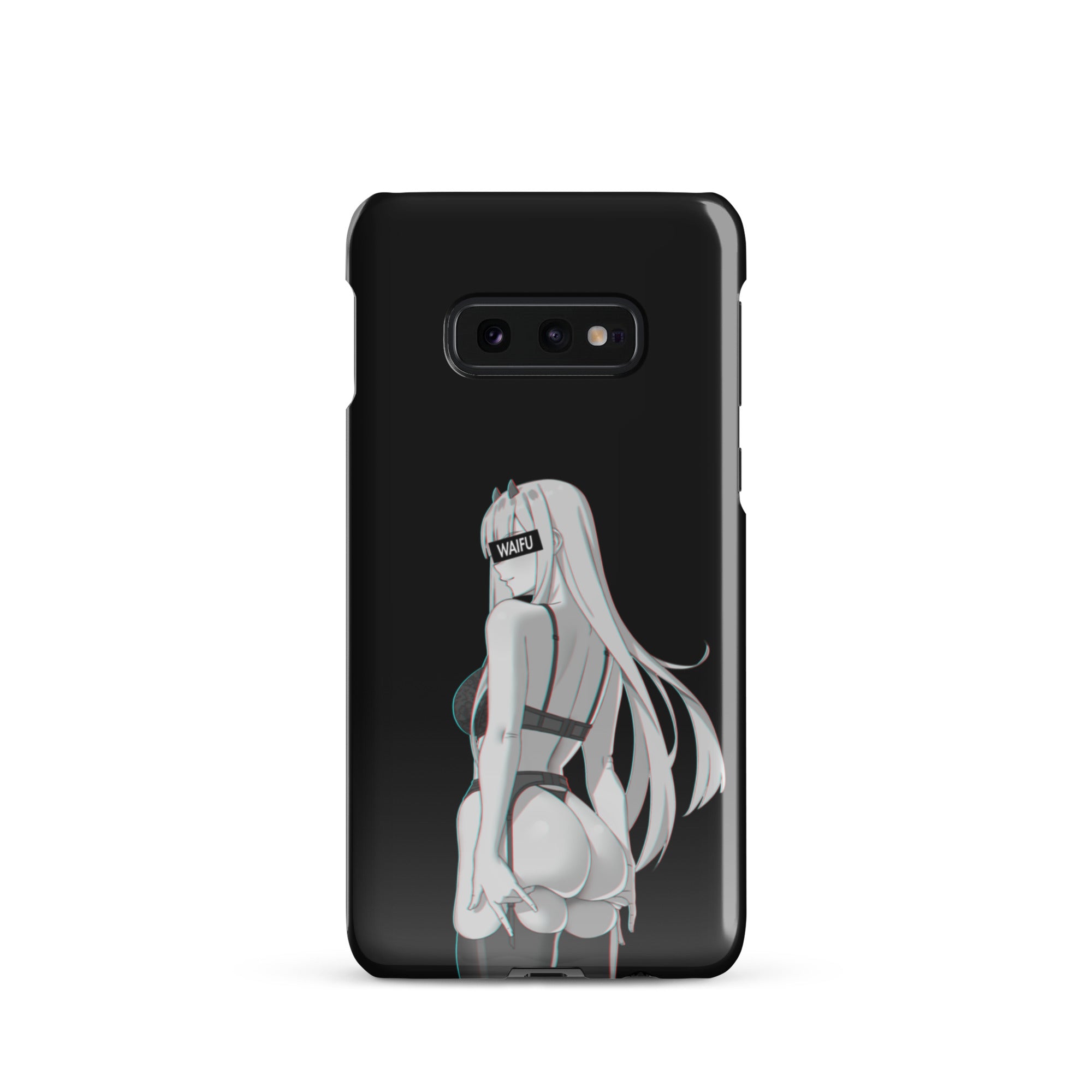 Zero Two Waifu Material - Black Edition #001 Samsung Premium Case