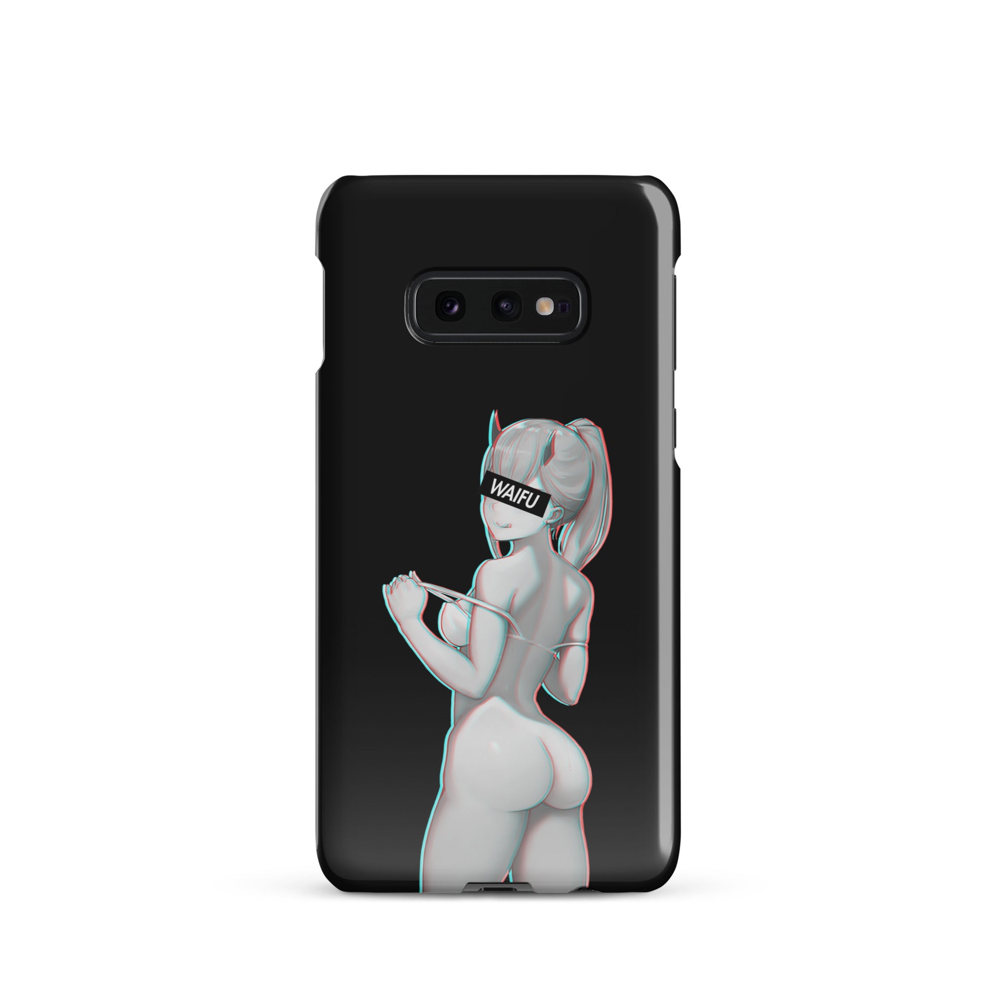 Zero Two Waifu Material - Black Edition #002 Samsung Premium Case