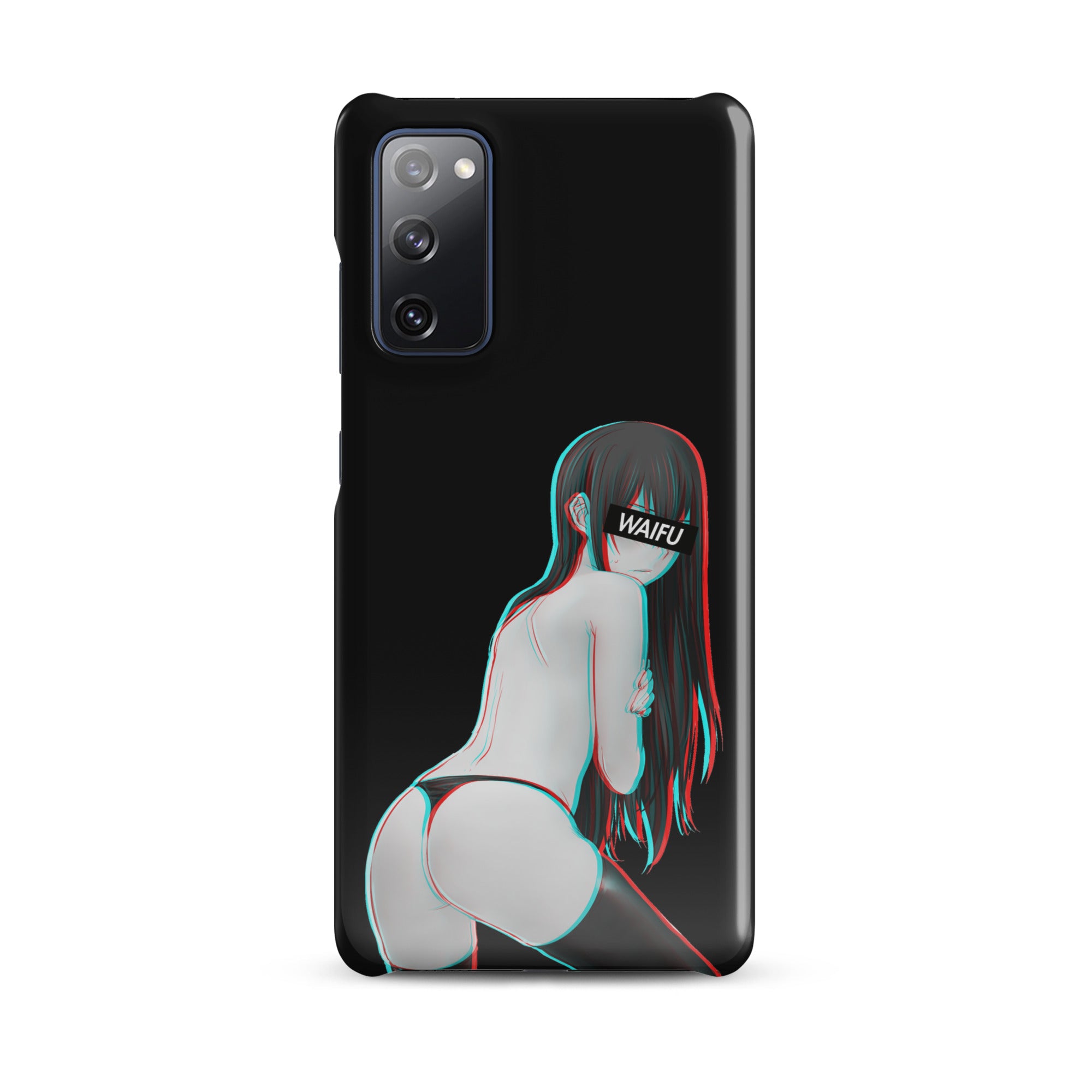 Kurisu Waifu Material - Black Edition #001 Samsung Premium Case