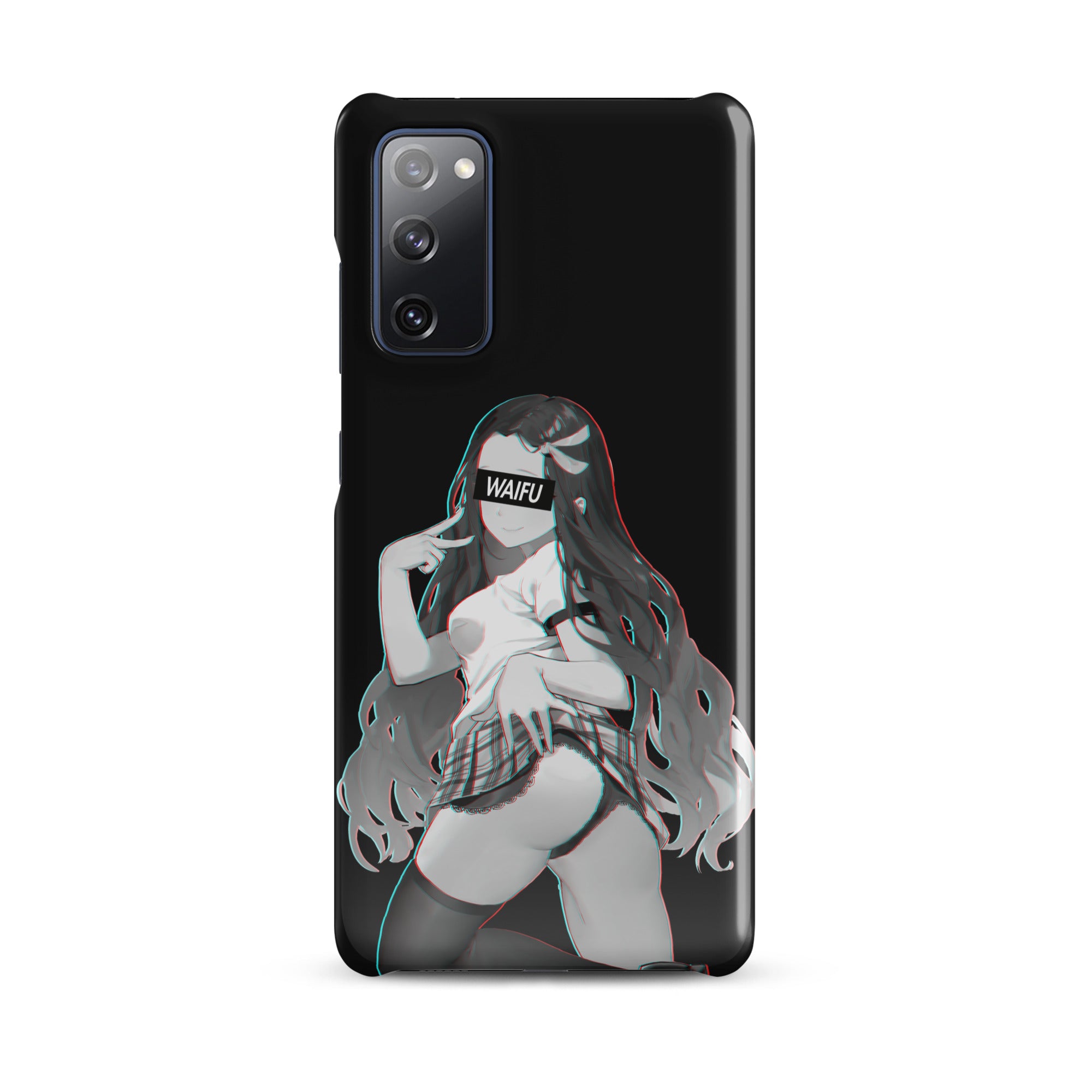 Nezuko Waifu Material - Black Edition #003 Samsung Premium Case