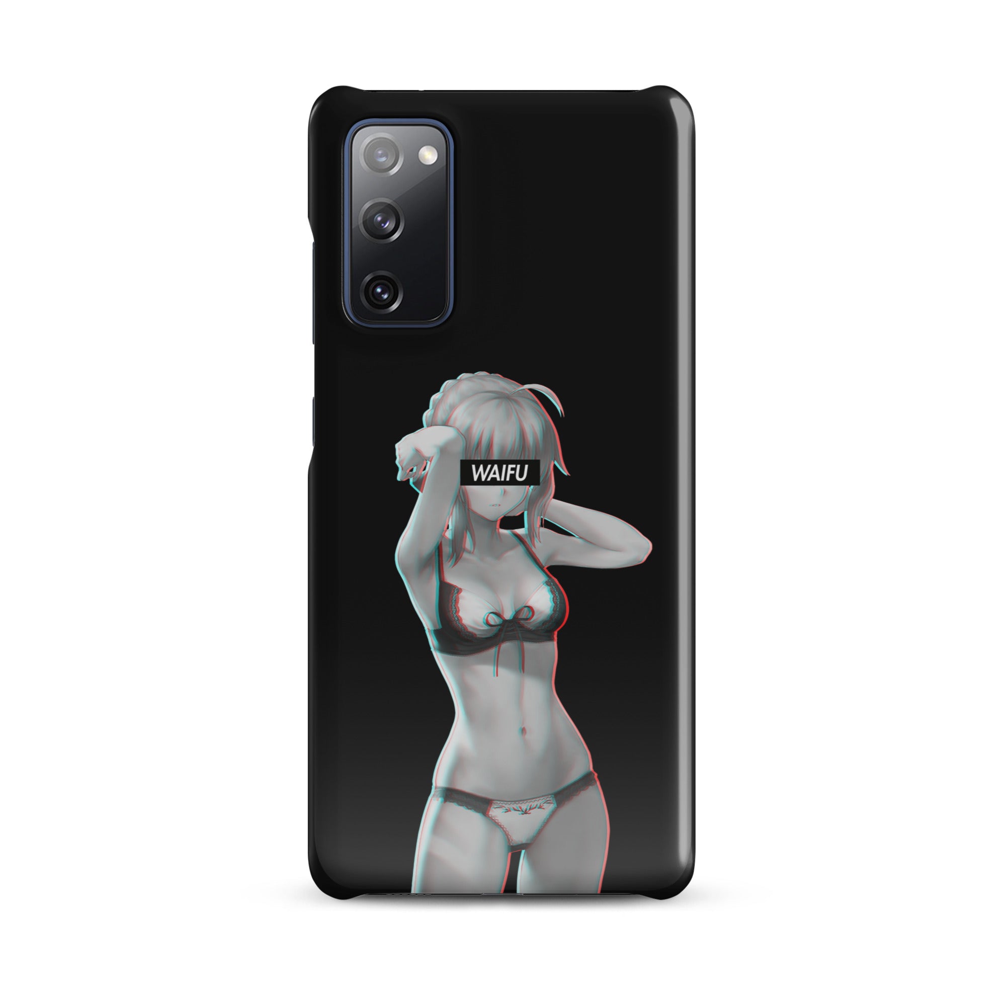 Saber Waifu Material - Black Edition #001 Samsung Premium Case