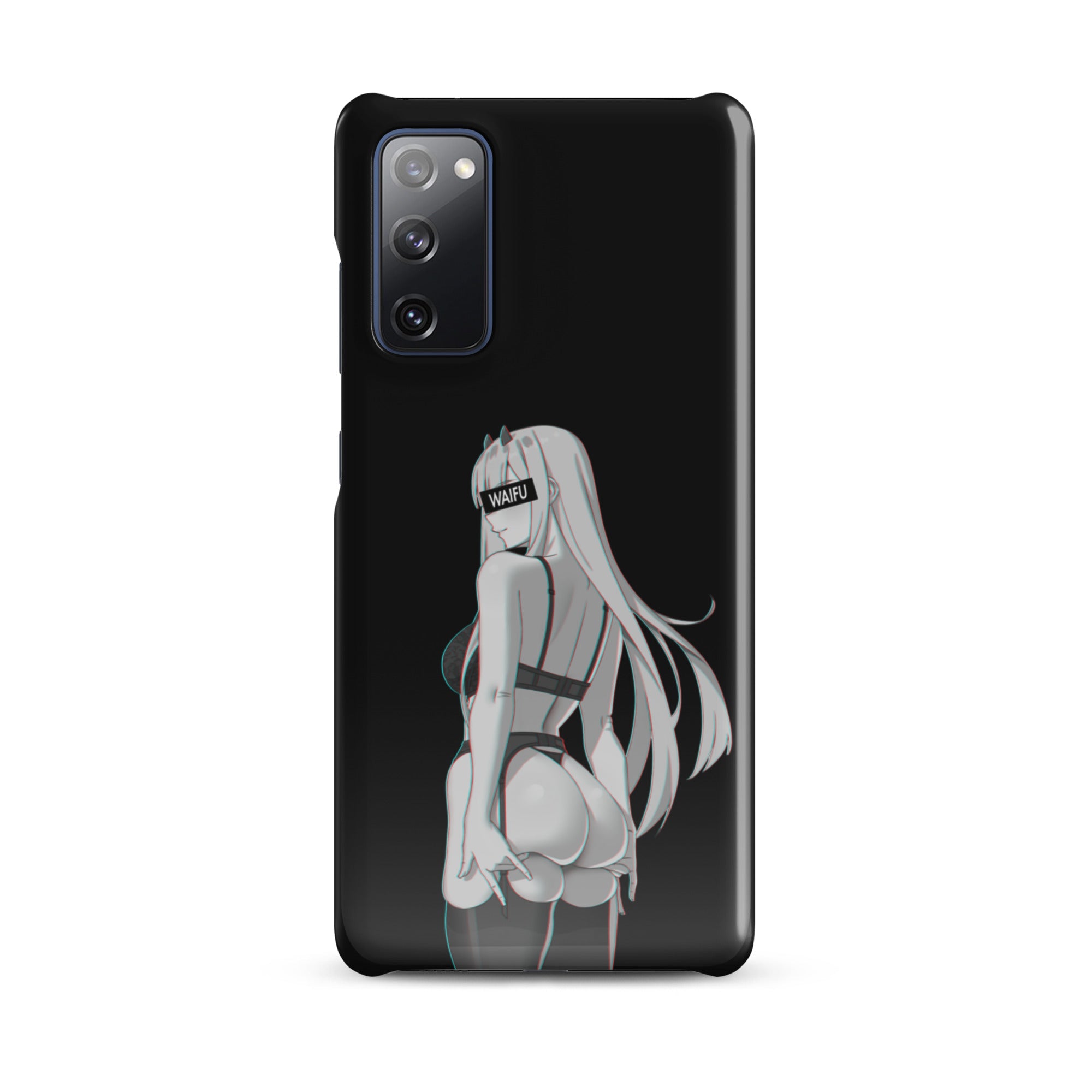 Zero Two Waifu Material - Black Edition #001 Samsung Premium Case