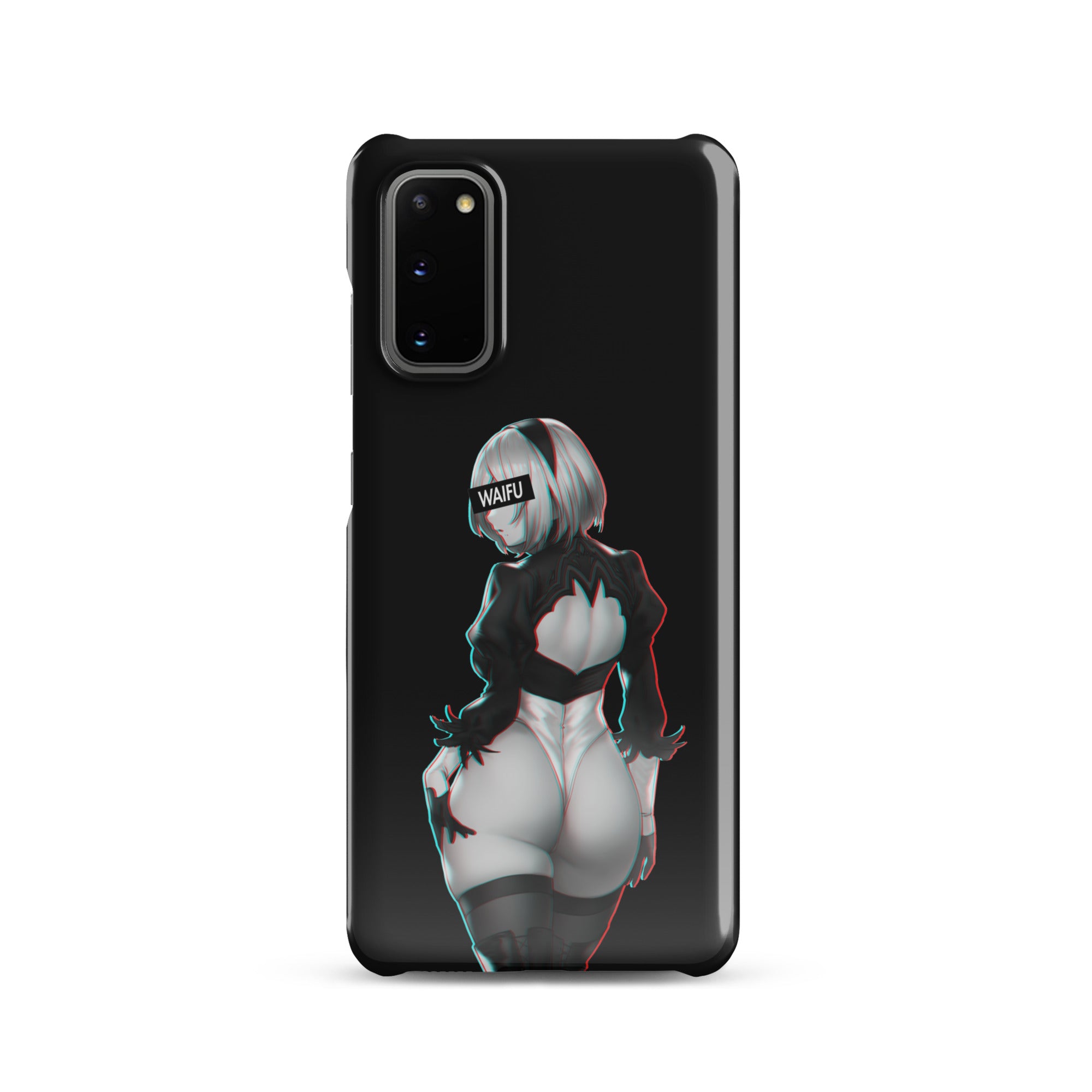 2B Waifu Material - Black Edition #001 Samsung Premium Case