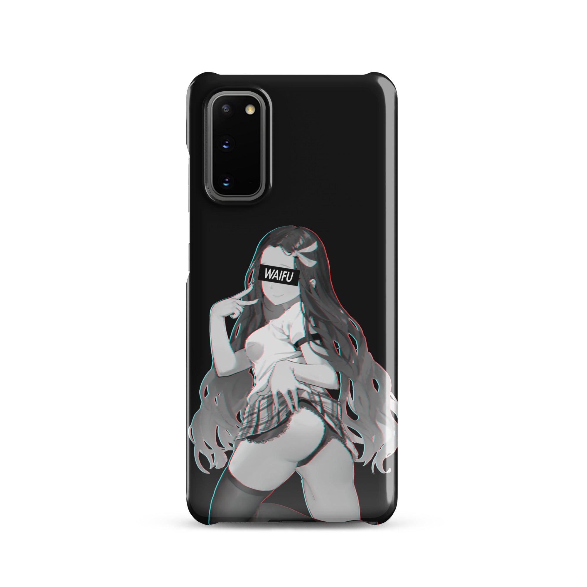 Nezuko Waifu Material - Black Edition #003 Samsung Premium Case