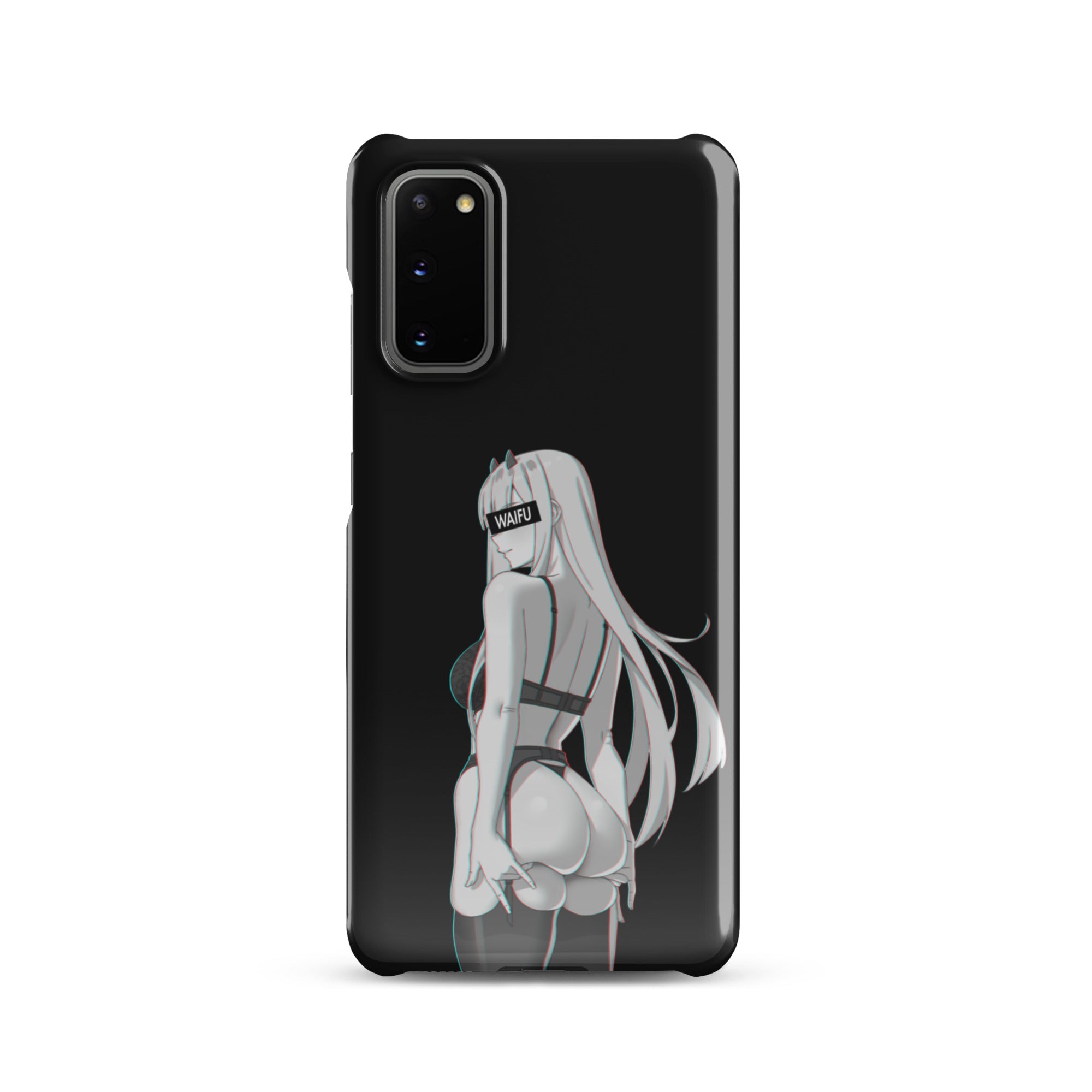 Zero Two Waifu Material - Black Edition #001 Samsung Premium Case