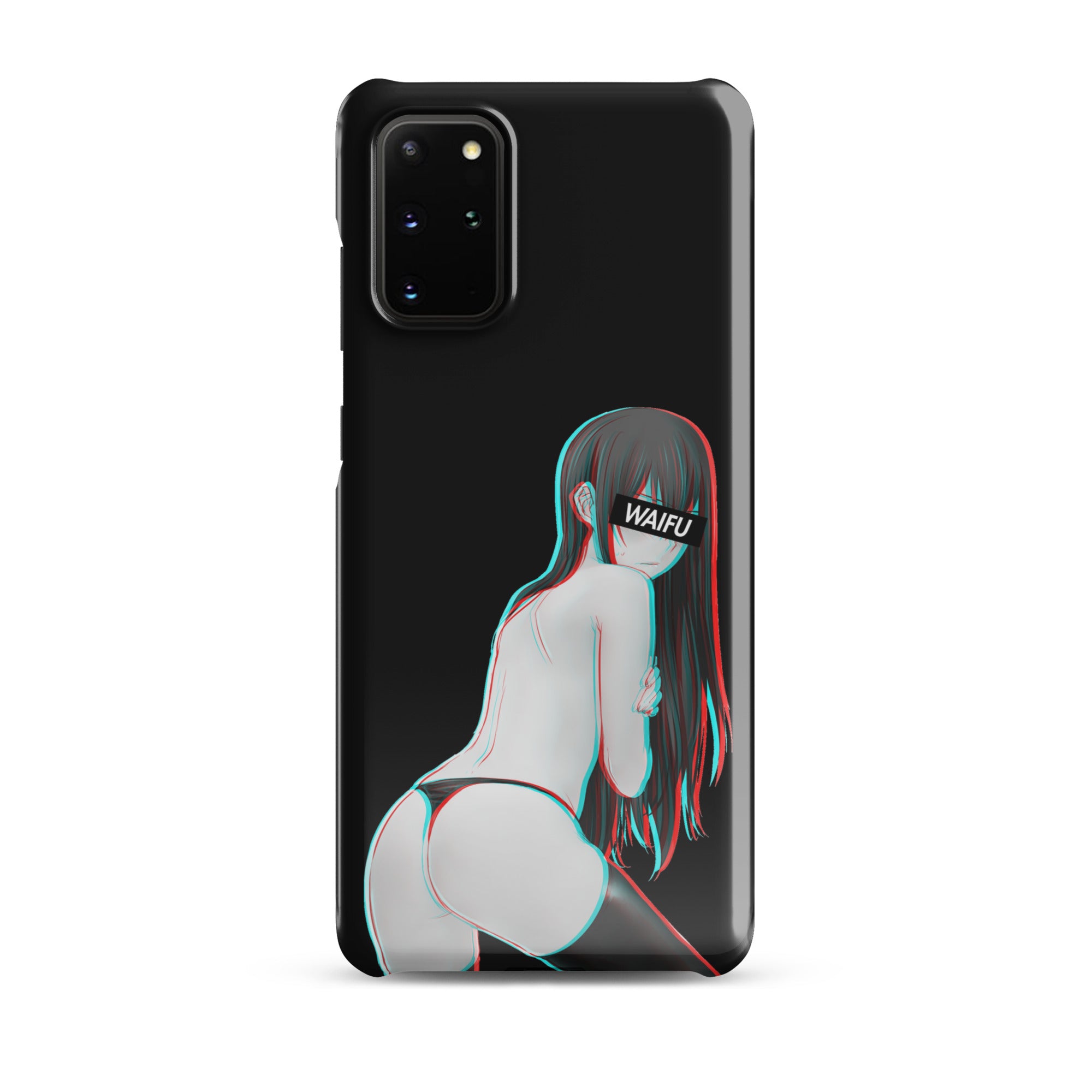 Kurisu Waifu Material - Black Edition #001 Samsung Premium Case