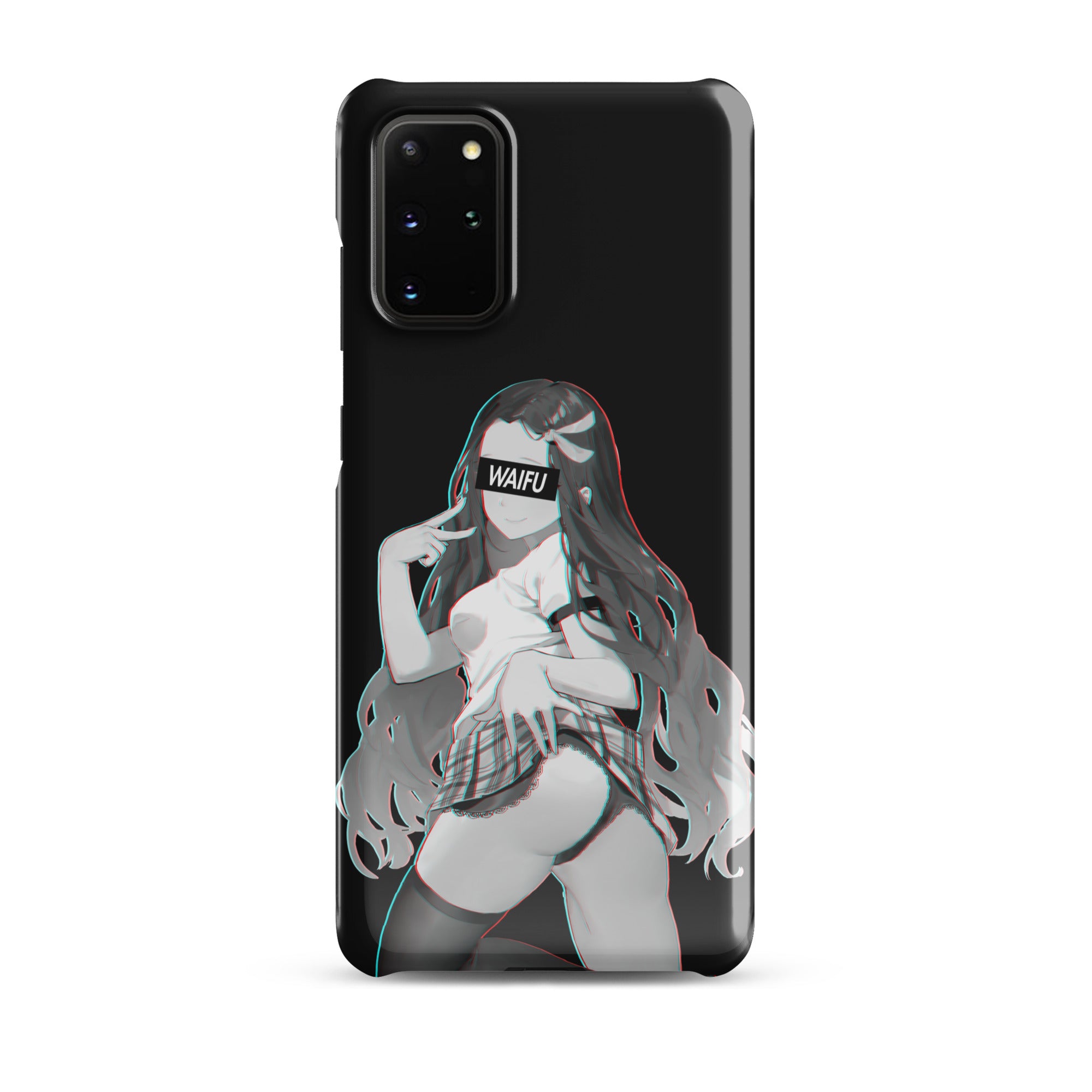 Nezuko Waifu Material - Black Edition #003 Samsung Premium Case