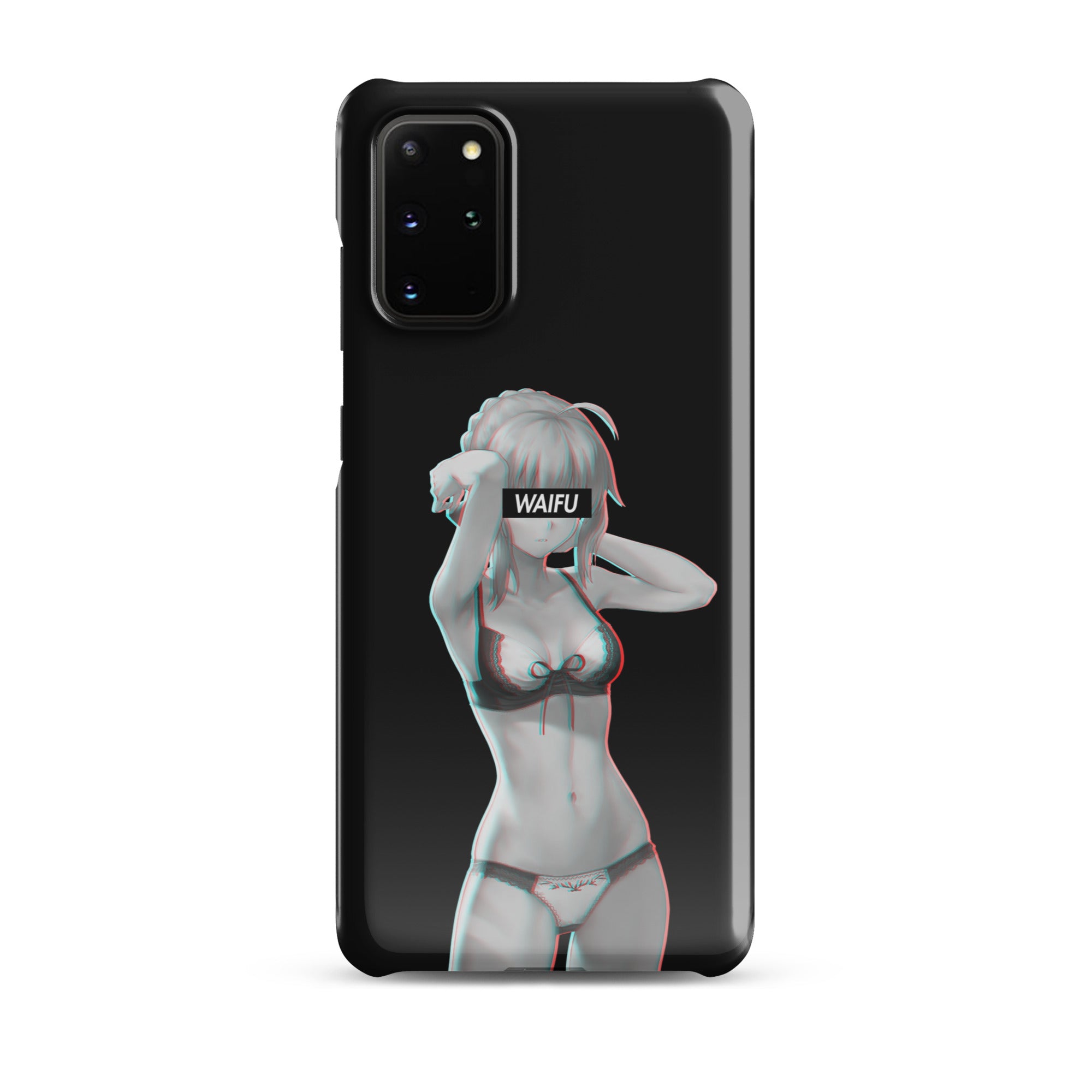 Saber Waifu Material - Black Edition #001 Samsung Premium Case