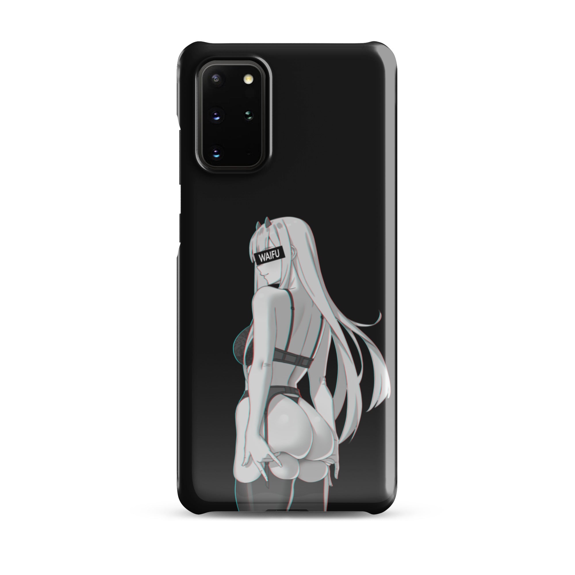 Zero Two Waifu Material - Black Edition #001 Samsung Premium Case