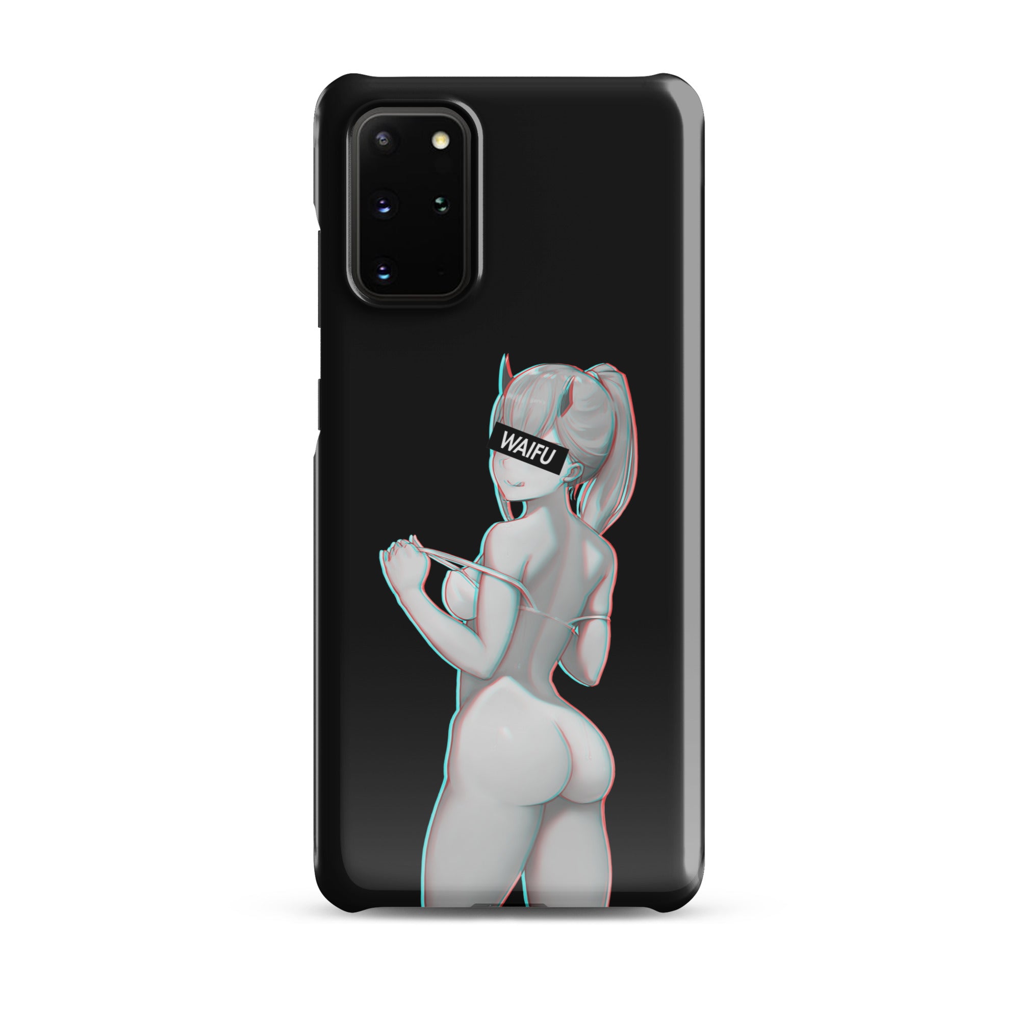 Zero Two Waifu Material - Black Edition #002 Samsung Premium Case