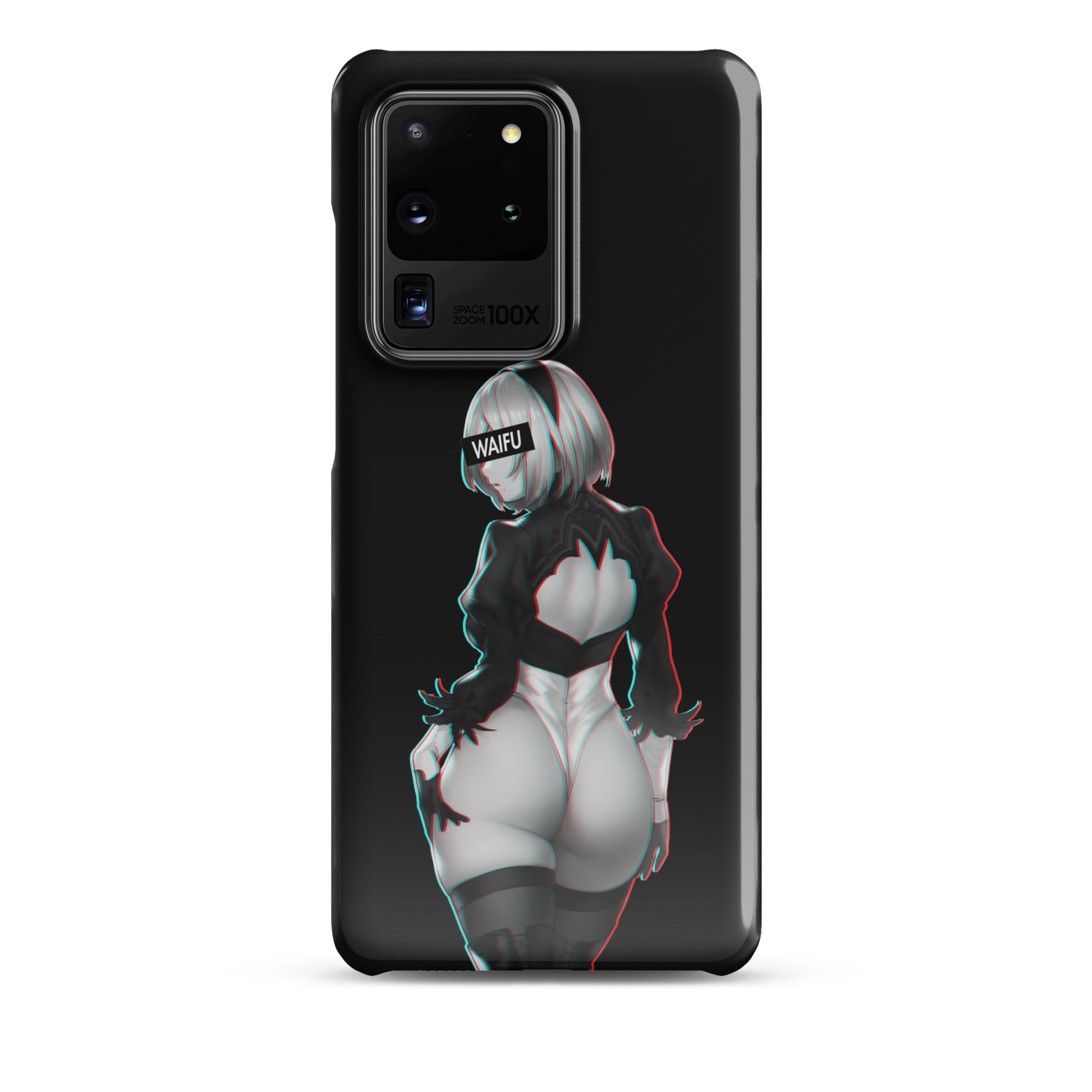 2B Waifu Material - Black Edition #001 Samsung Premium Case