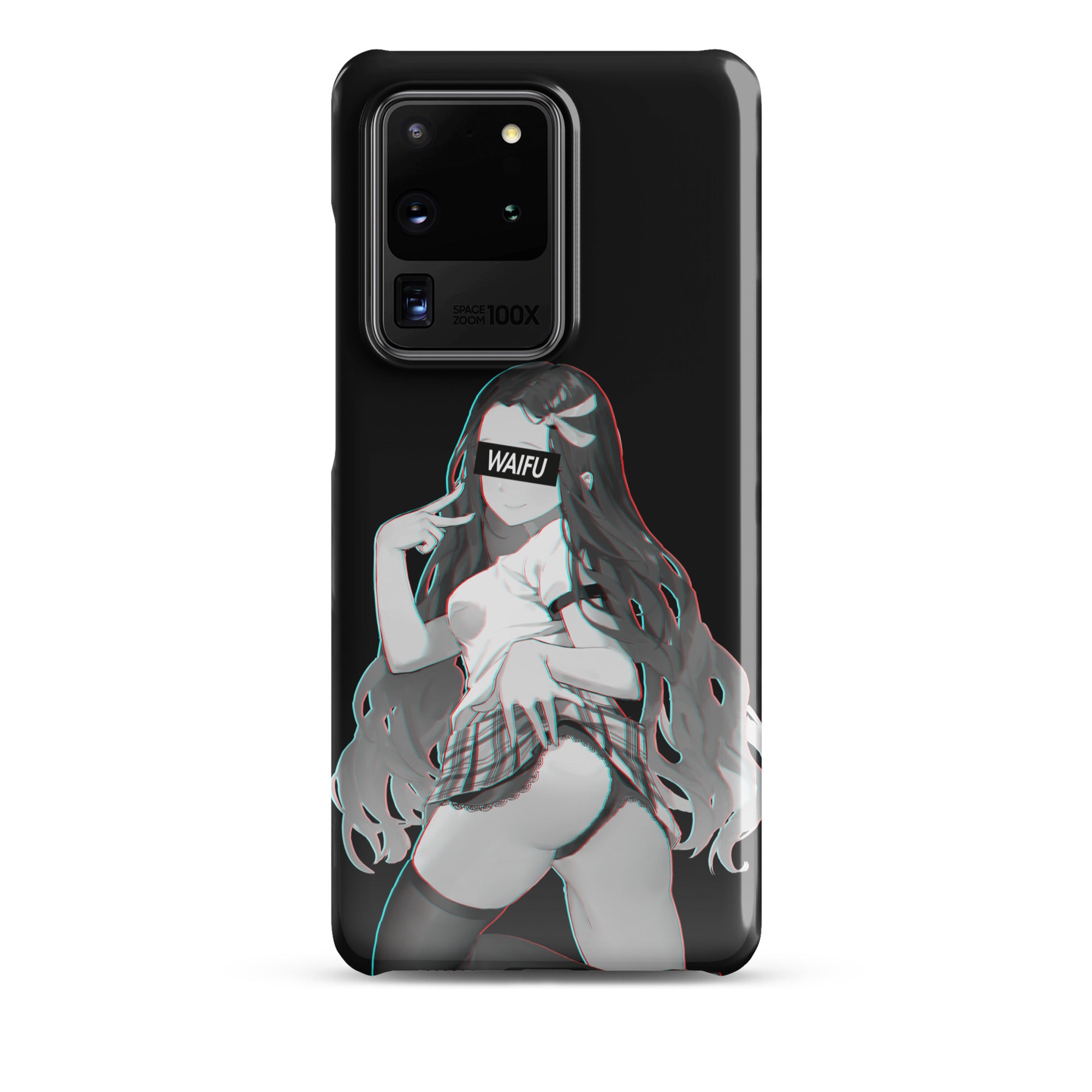 Nezuko Waifu Material - Black Edition #003 Samsung Premium Case