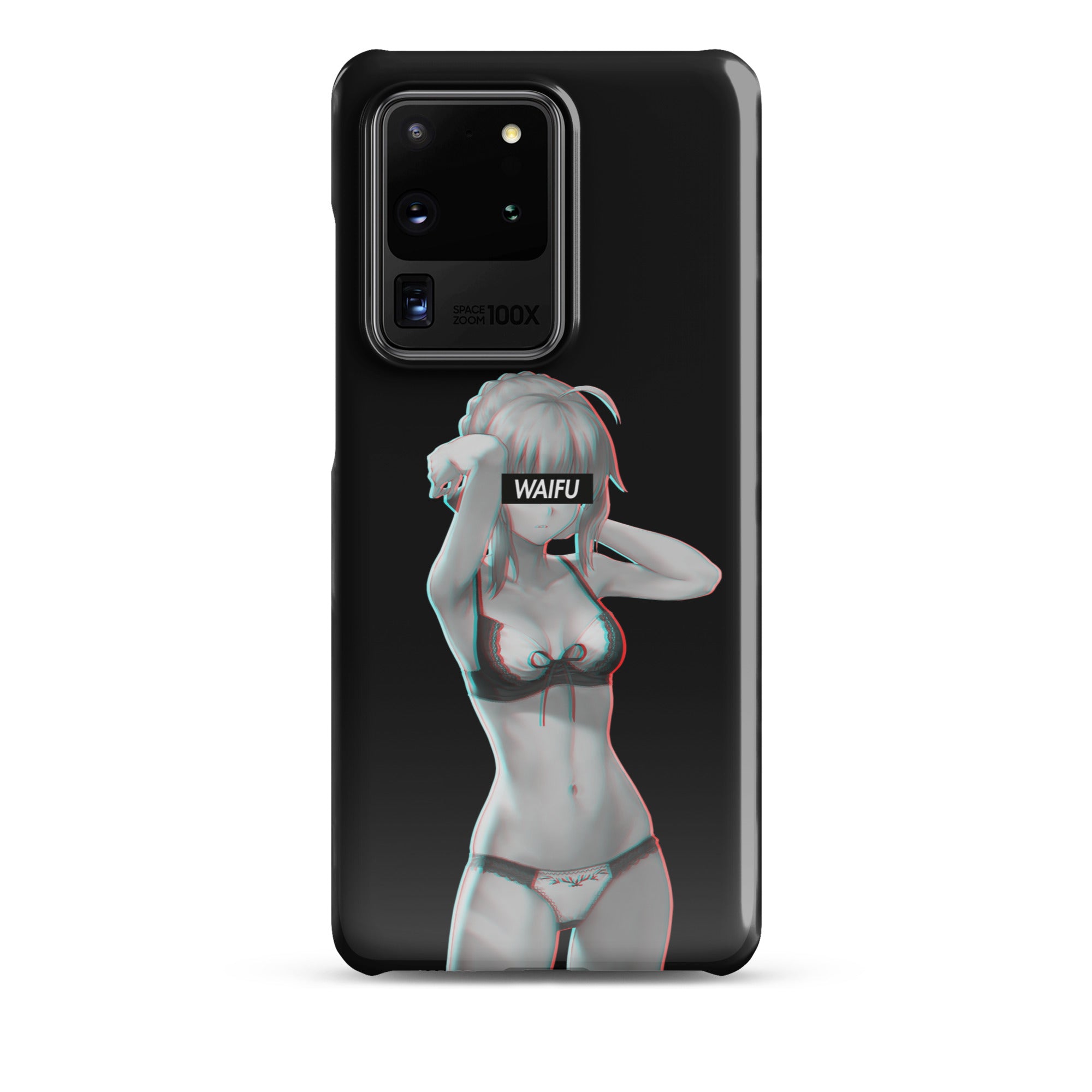 Saber Waifu Material - Black Edition #001 Samsung Premium Case