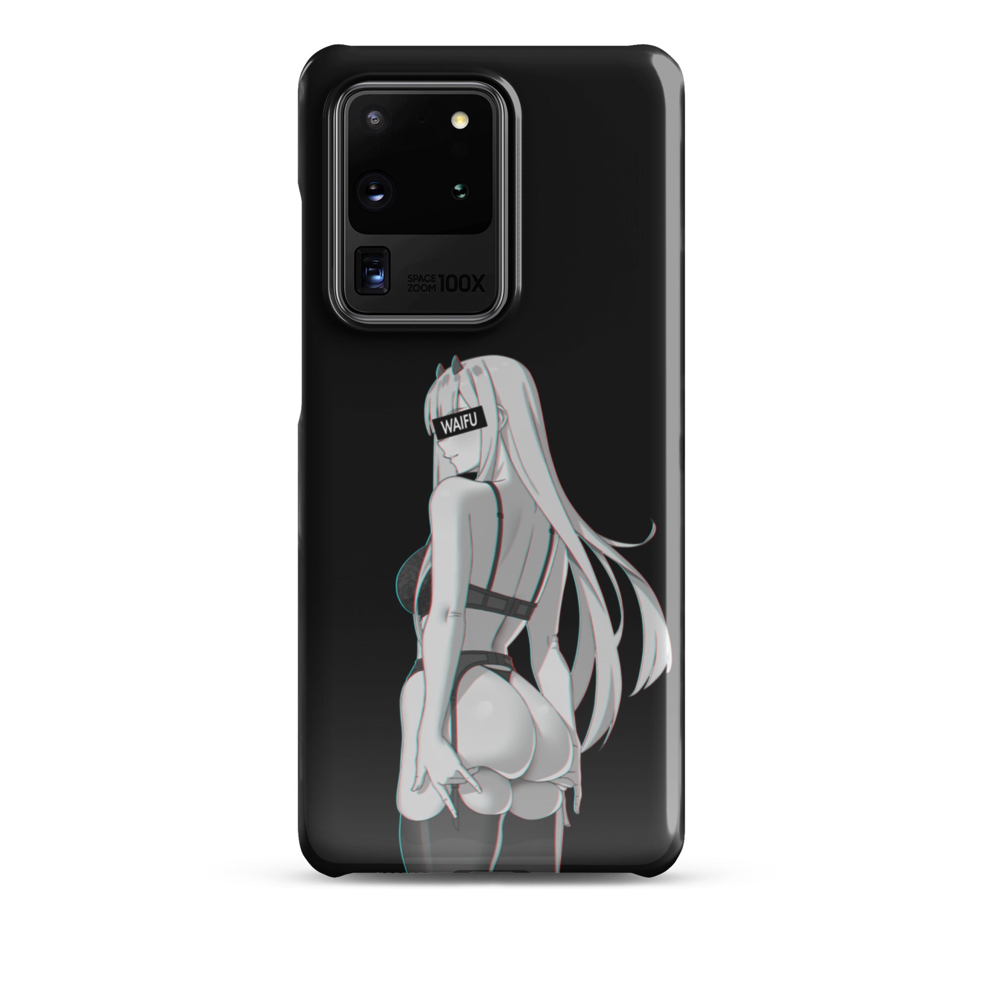 Zero Two Waifu Material - Black Edition #001 Samsung Premium Case