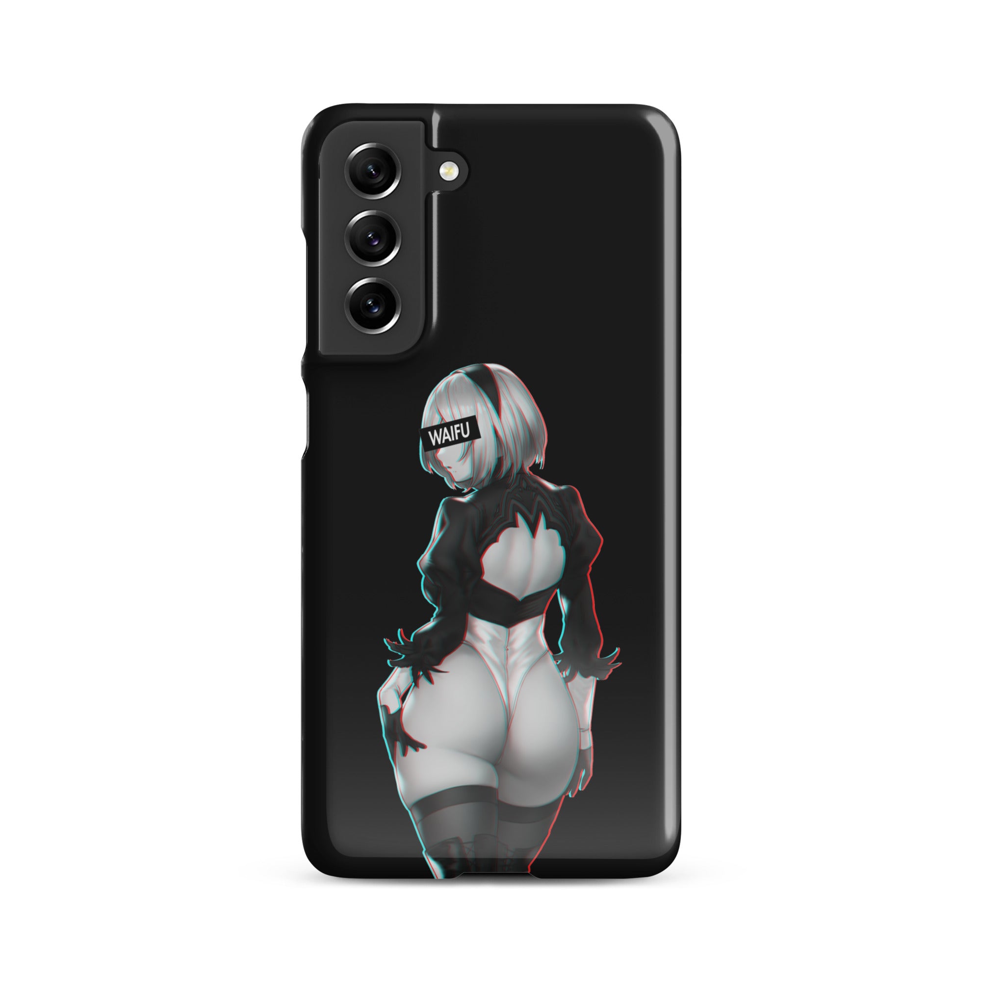 2B Waifu Material - Black Edition #001 Samsung Premium Case