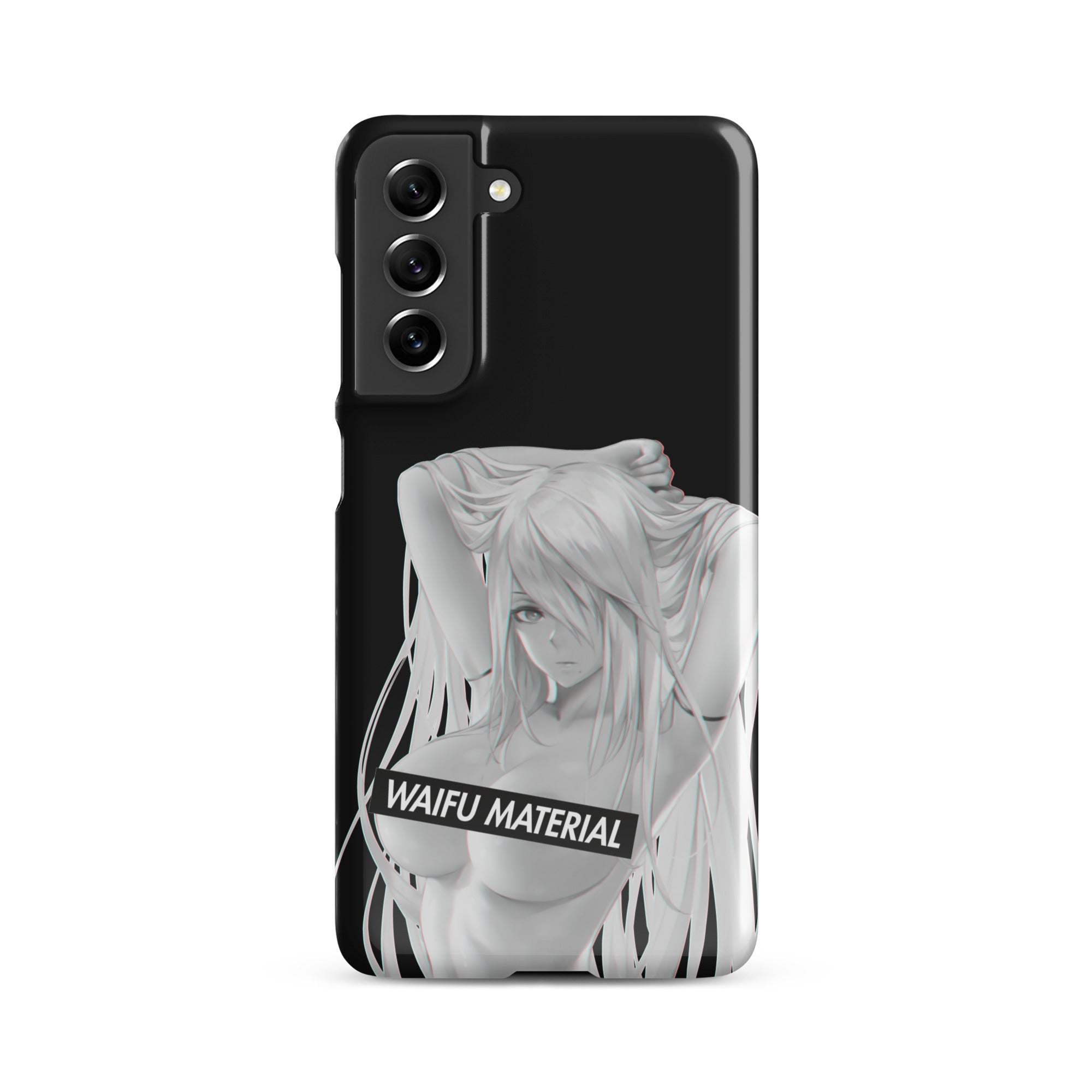 A2 Waifu Material - Black Edition #001 Samsung Premium Case