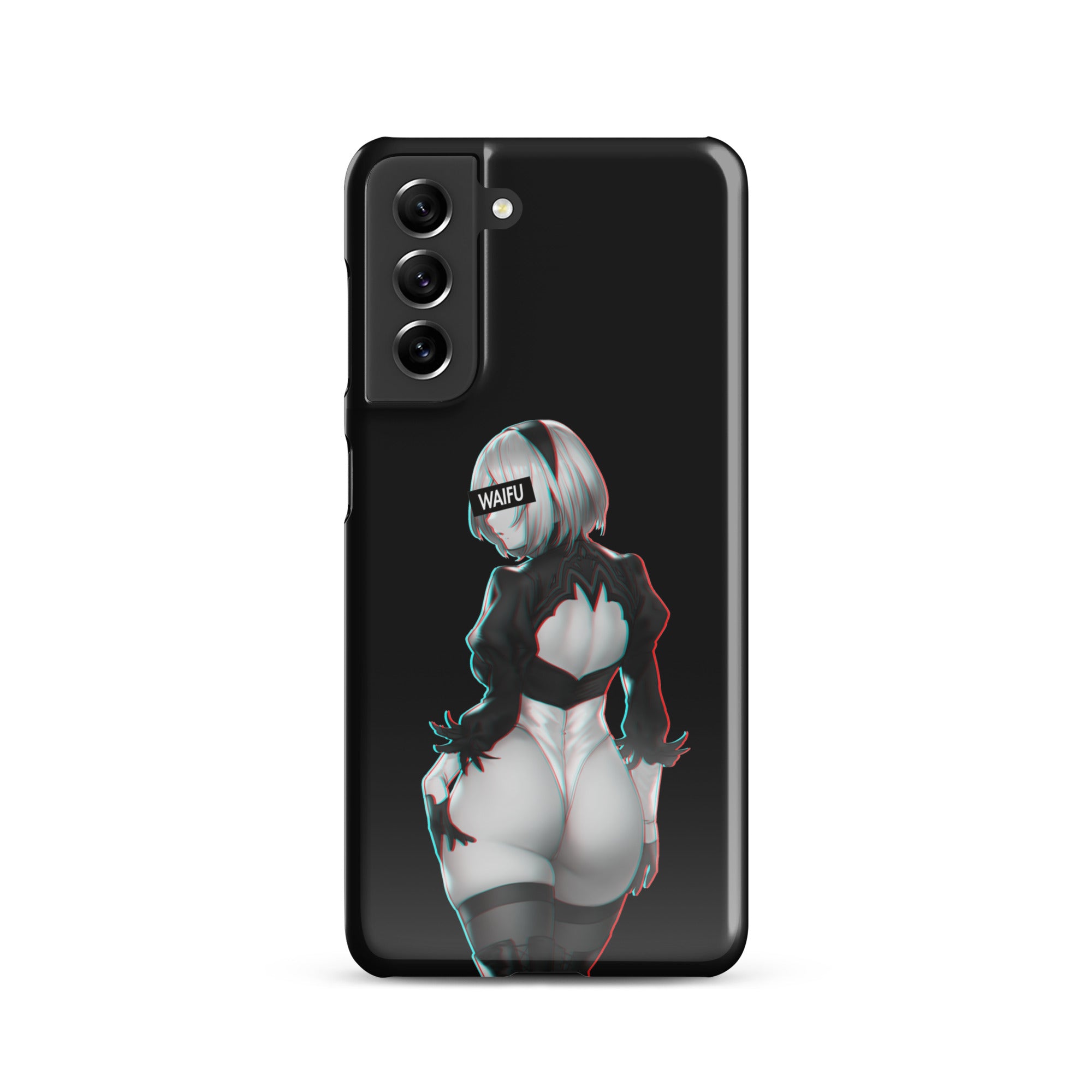 2B Waifu Material - Black Edition #001 Samsung Premium Case