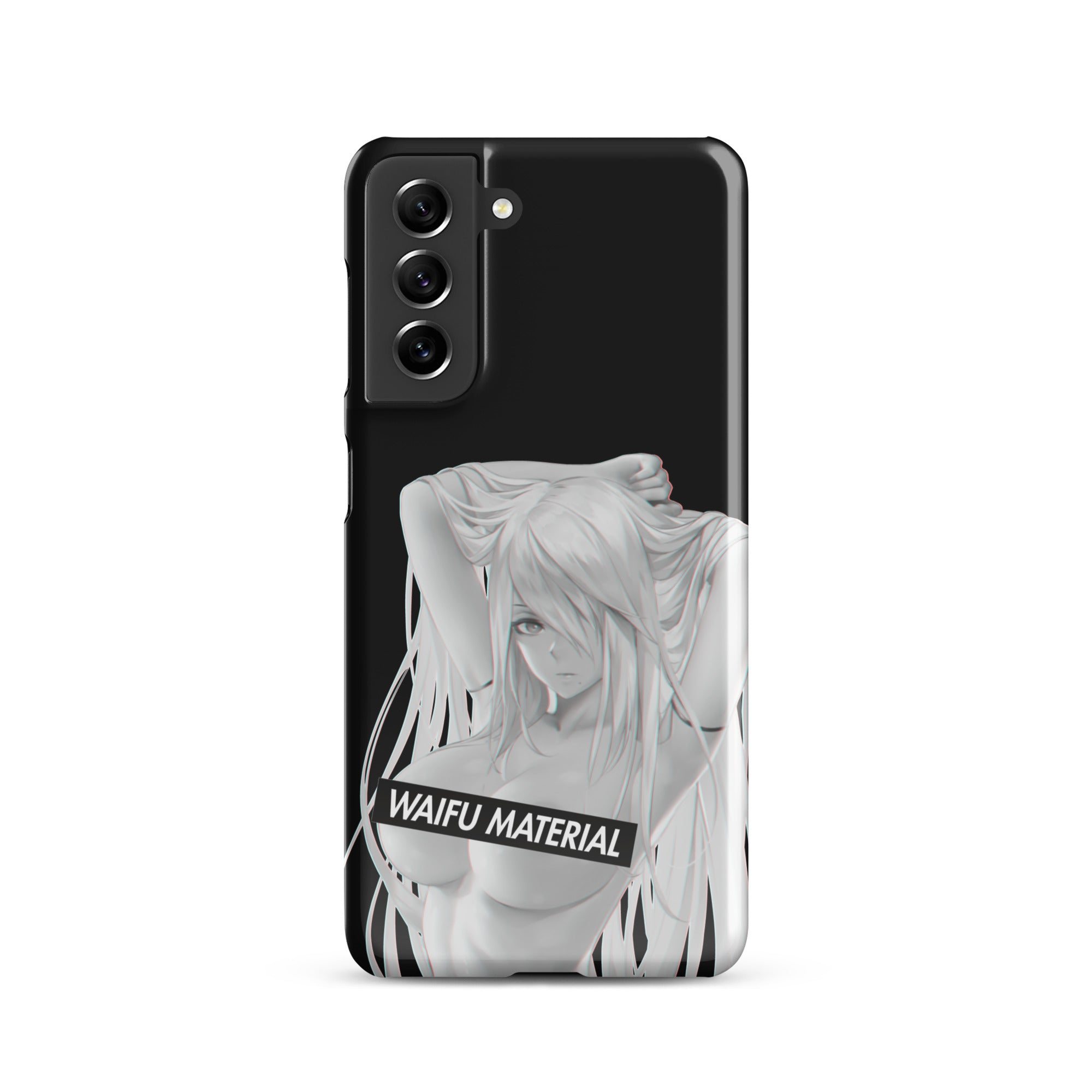 A2 Waifu Material - Black Edition #001 Samsung Premium Case