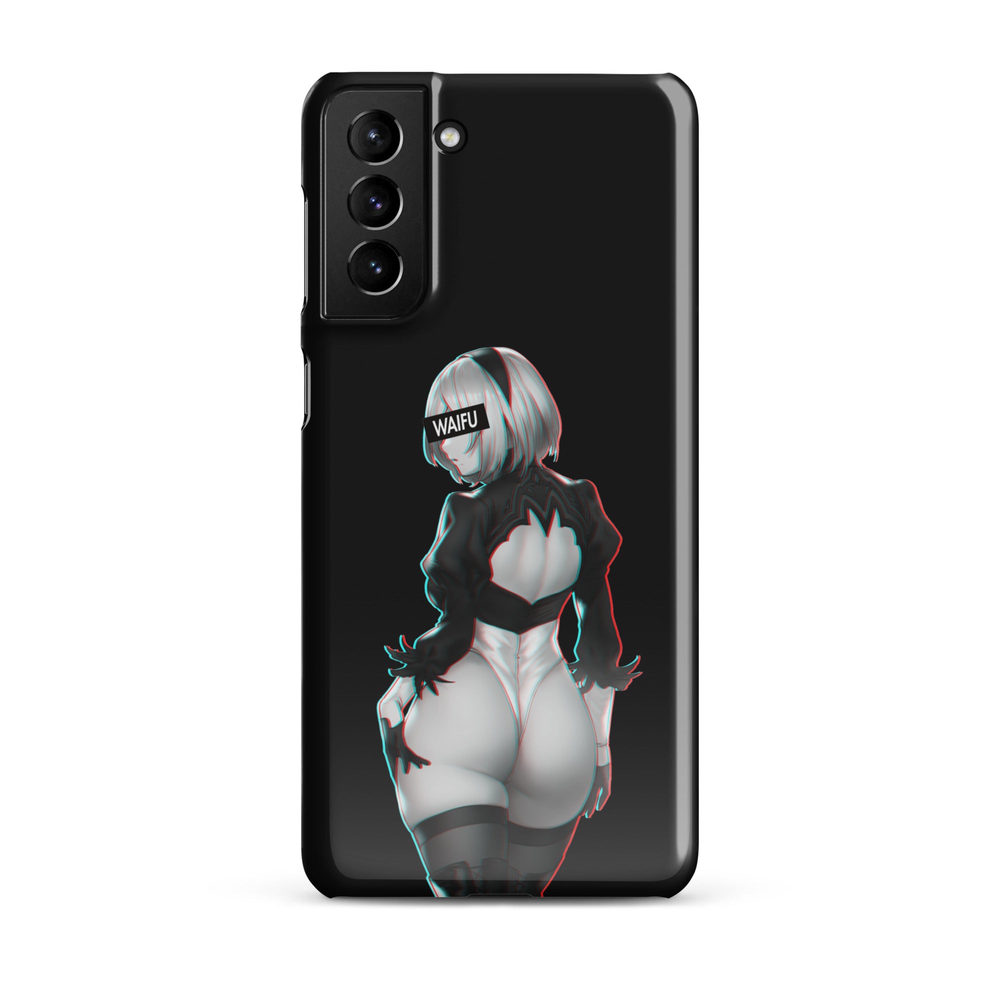 2B Waifu Material - Black Edition #001 Samsung Premium Case