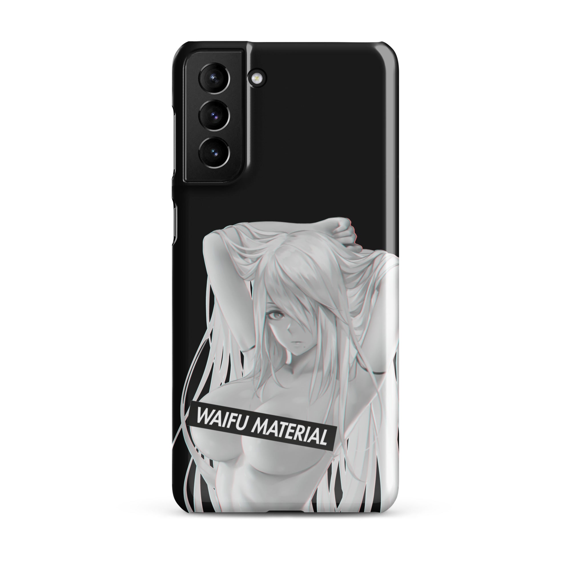 A2 Waifu Material - Black Edition #001 Samsung Premium Case