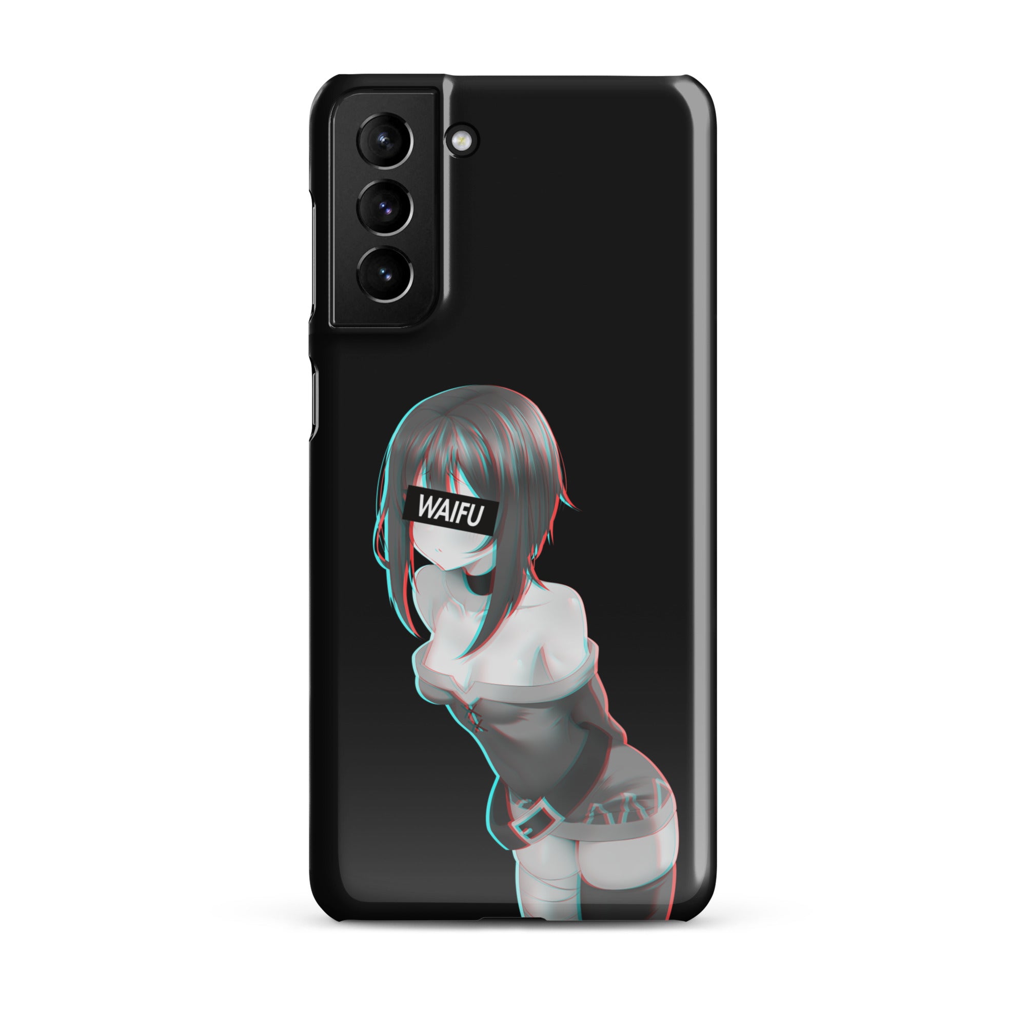 Megumin Waifu Material - Black Edition #001 Samsung Premium Case