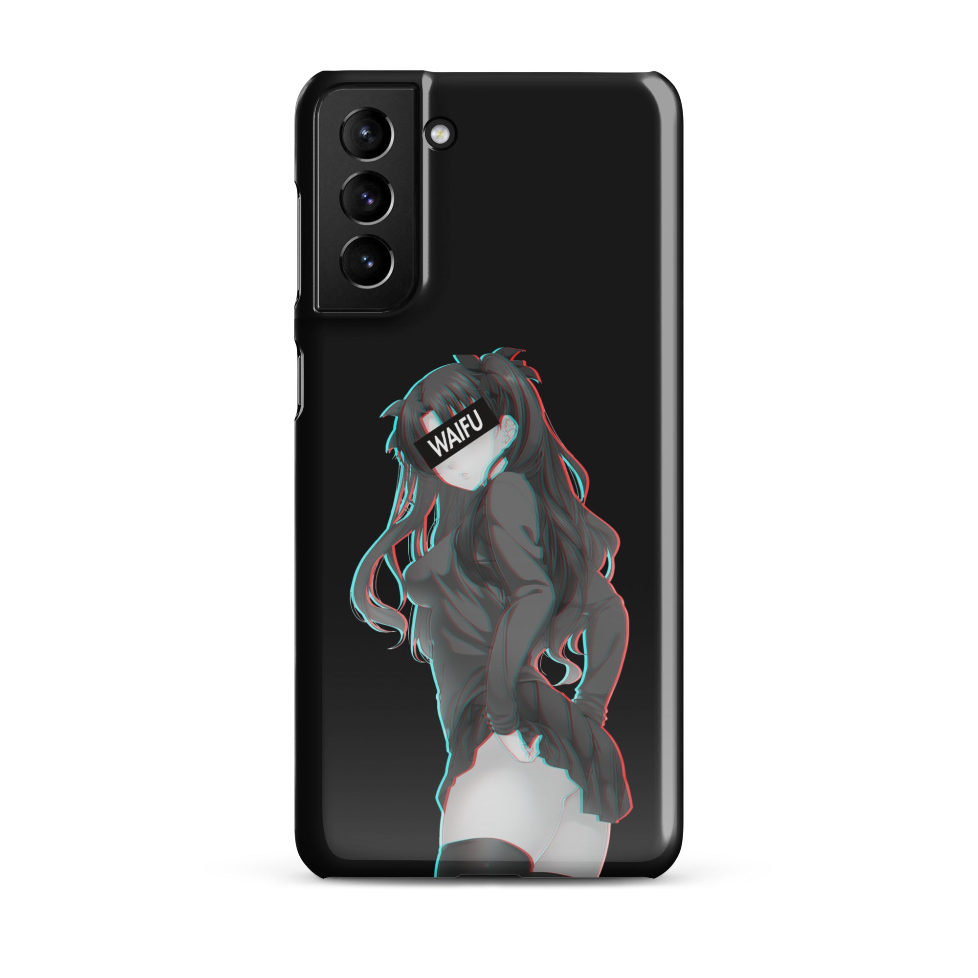 Rin Waifu Material - Black Edition #001 Samsung Premium Case