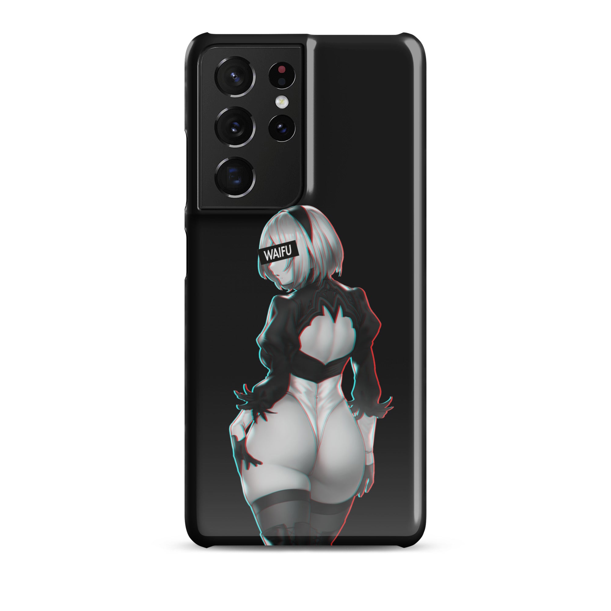 2B Waifu Material - Black Edition #001 Samsung Premium Case