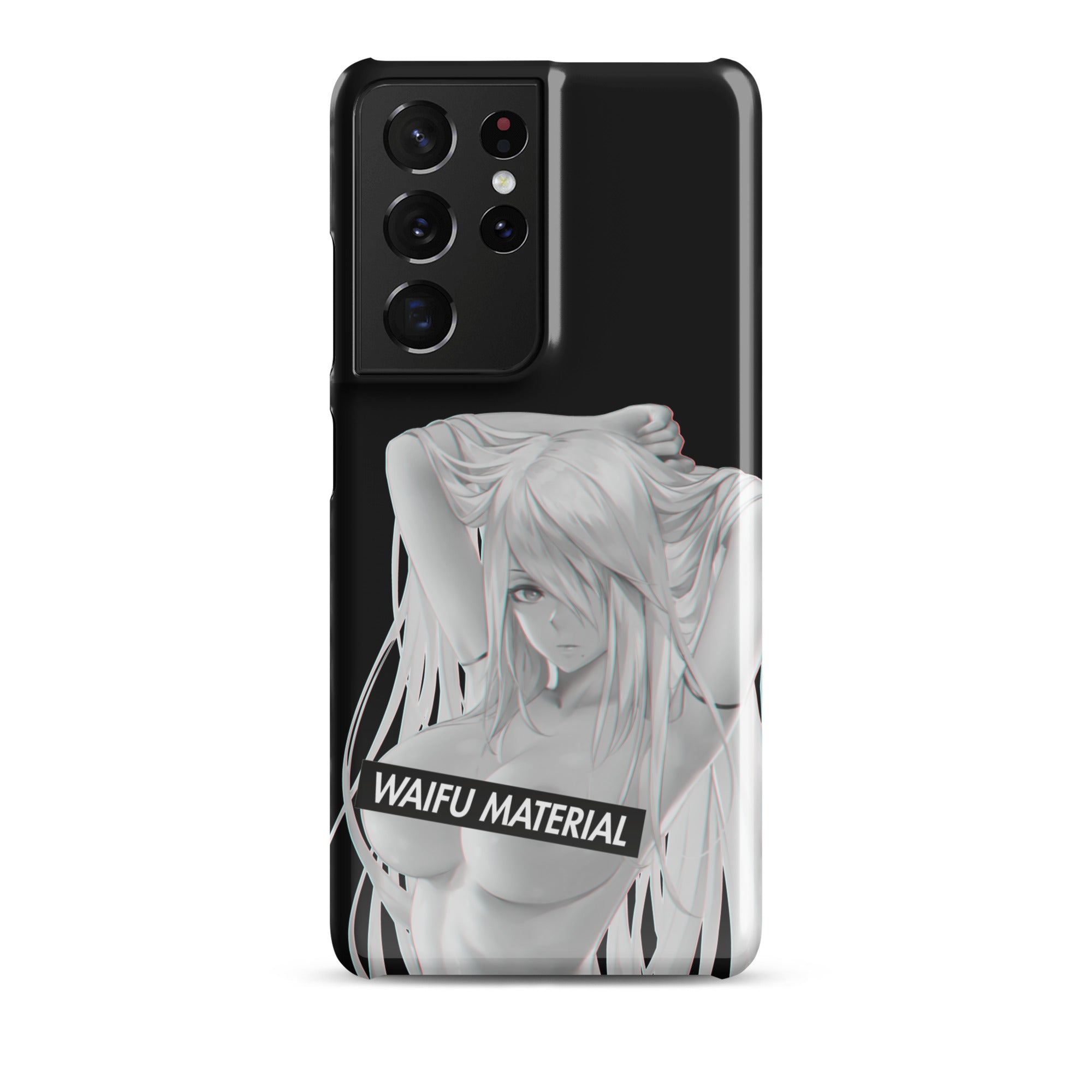 A2 Waifu Material - Black Edition #001 Samsung Premium Case